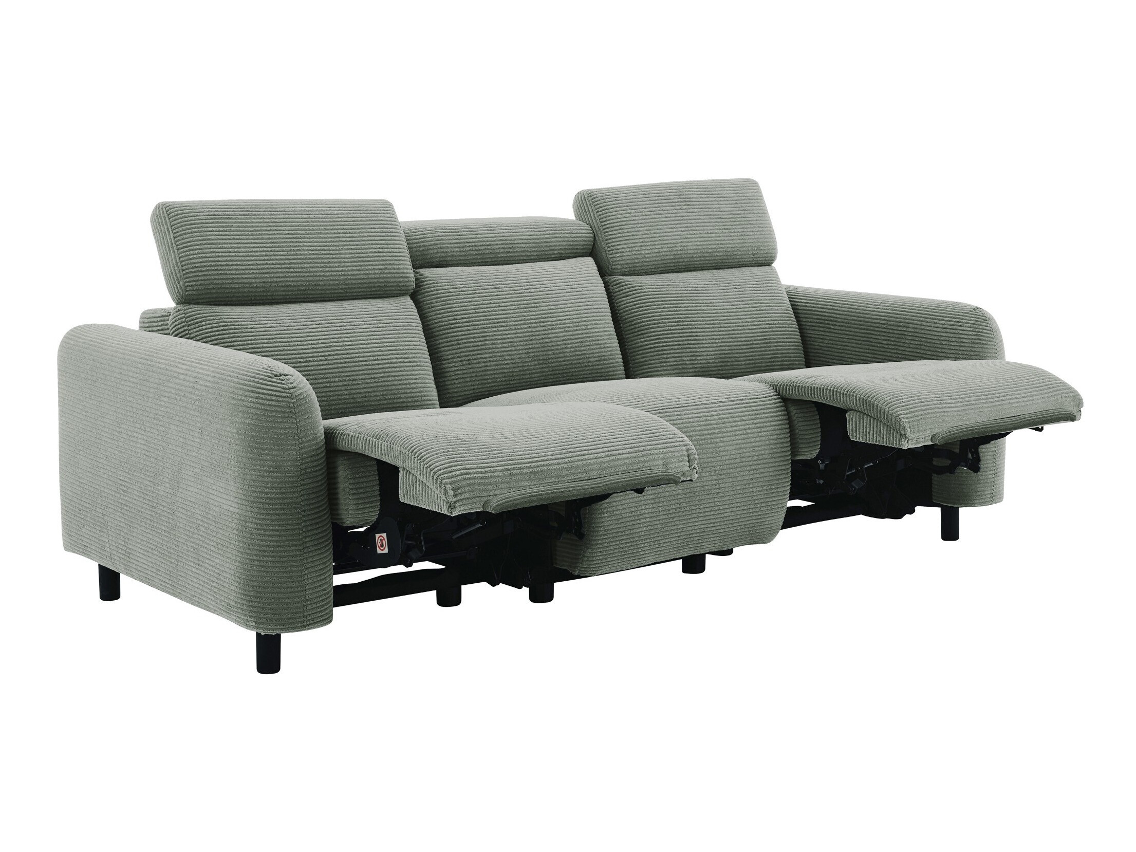 Canapea recliner Denton 1512 (Gri)
