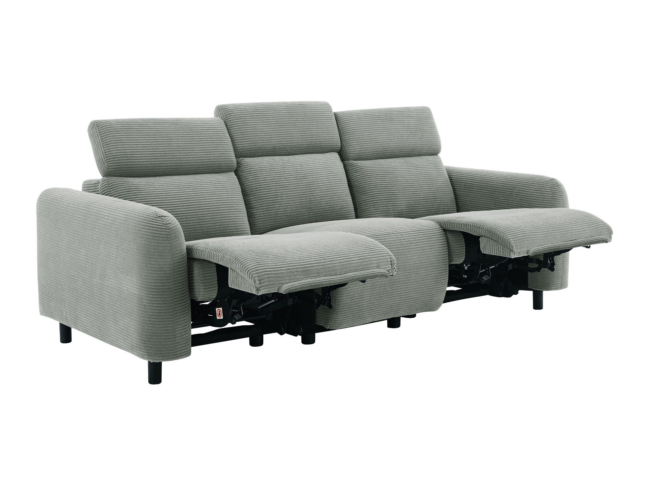 Canapea recliner Denton 1512 (Gri)