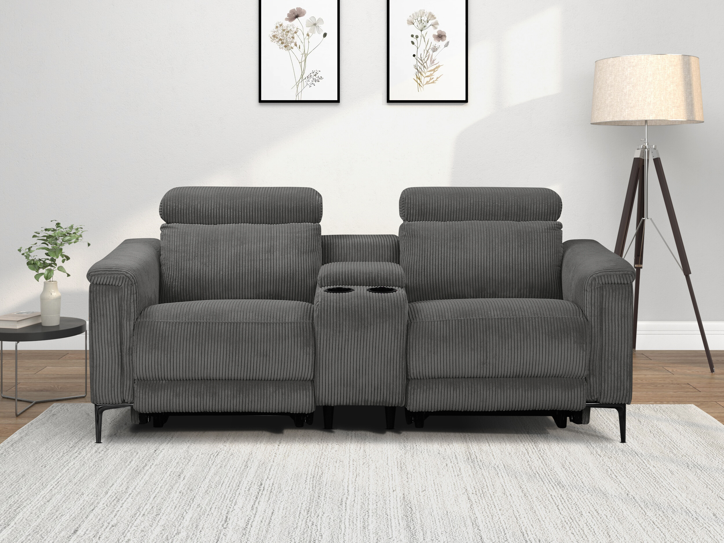 Canapea recliner Evamare 101 (Antracit)