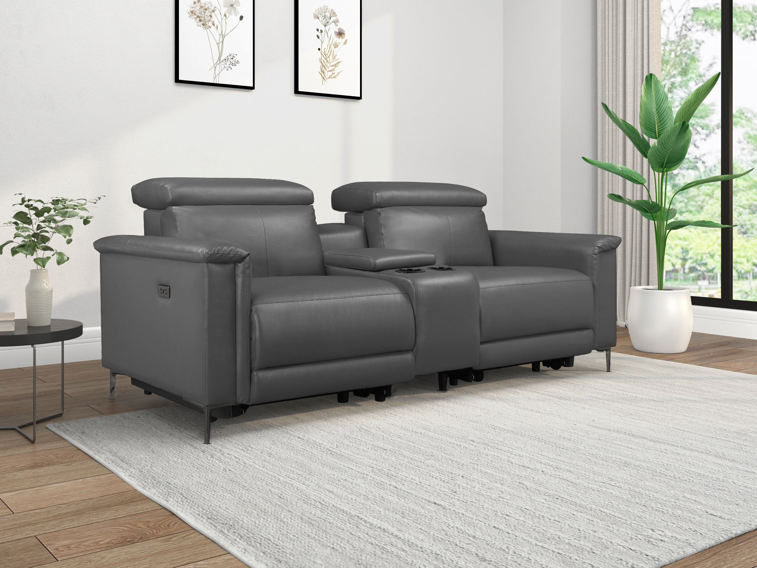 Canapea recliner Evamare 108 (Gri)