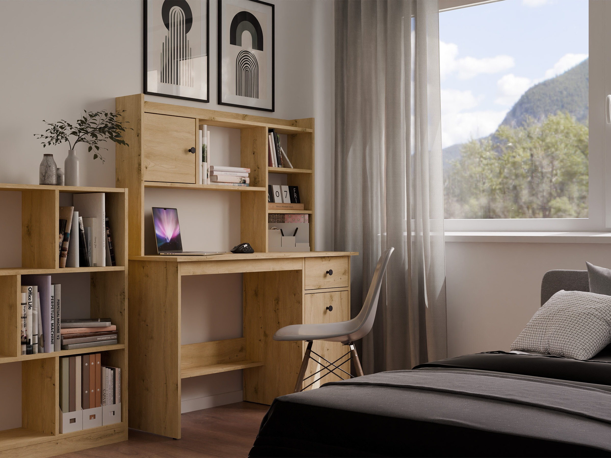 Birou Mandeville 376 (Stejar artizan)