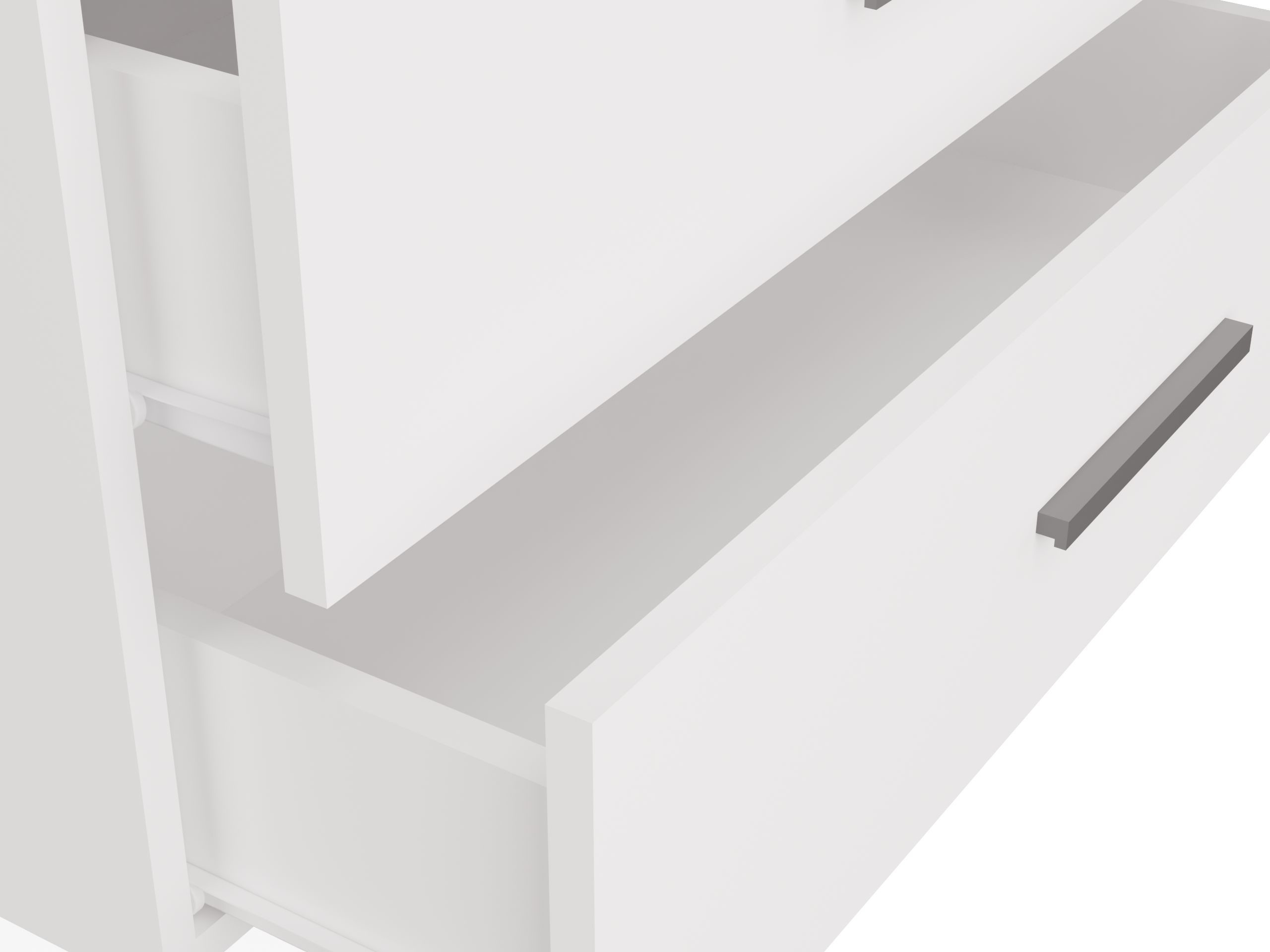 Cabinet atârnat pentru baie Nolmaru 112 (Alb)