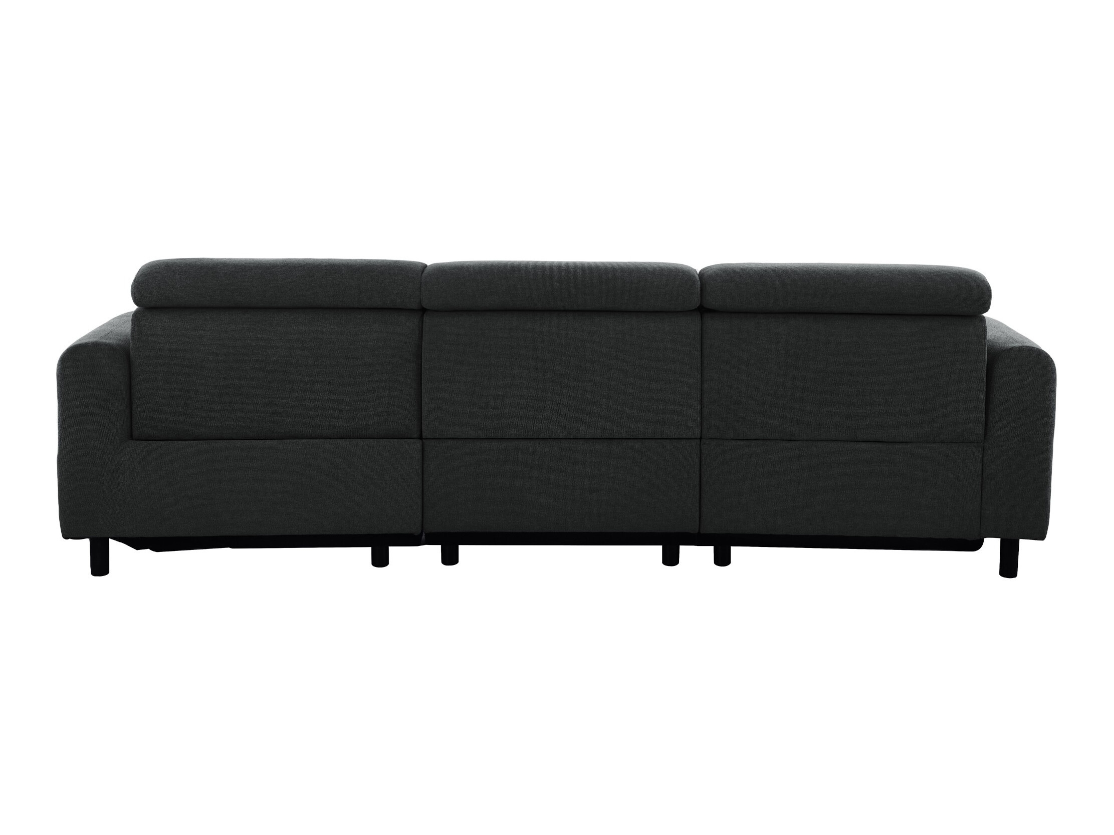 Colțar cu recliner Revbena 107 (Antracit)