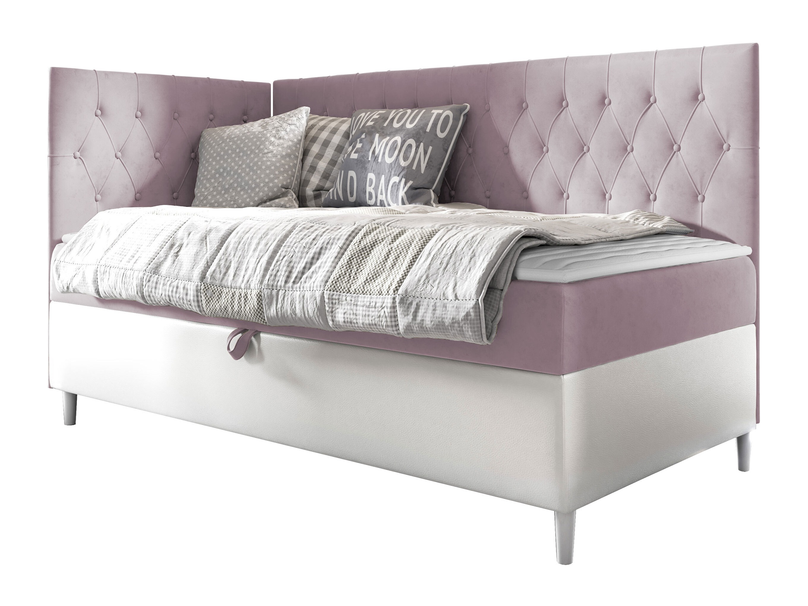 Pat boxspring Lucus III (Soft 017 + Fresh 9)