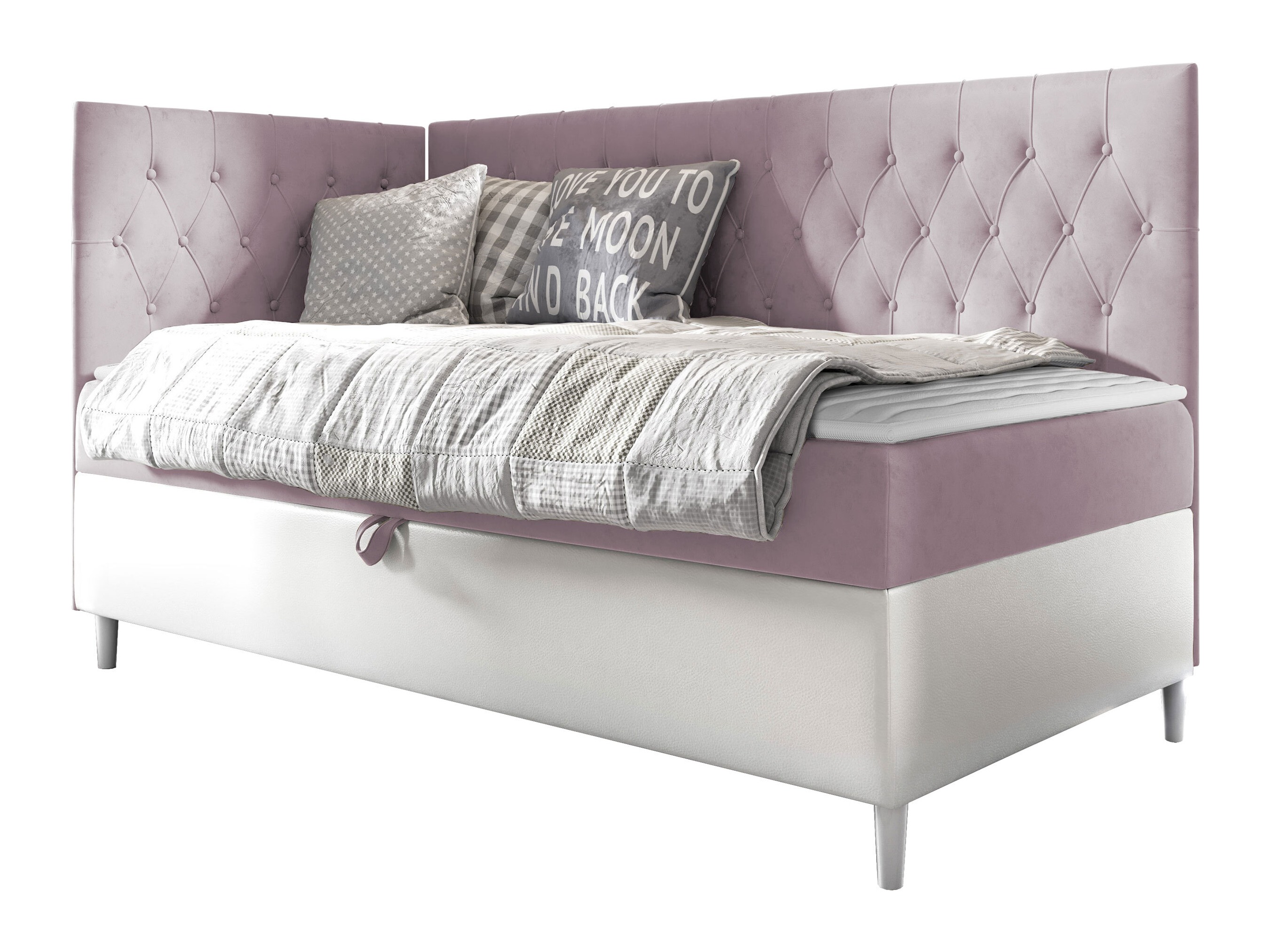 Pat boxspring Lucus III (Soft 017 + Fresh 9)
