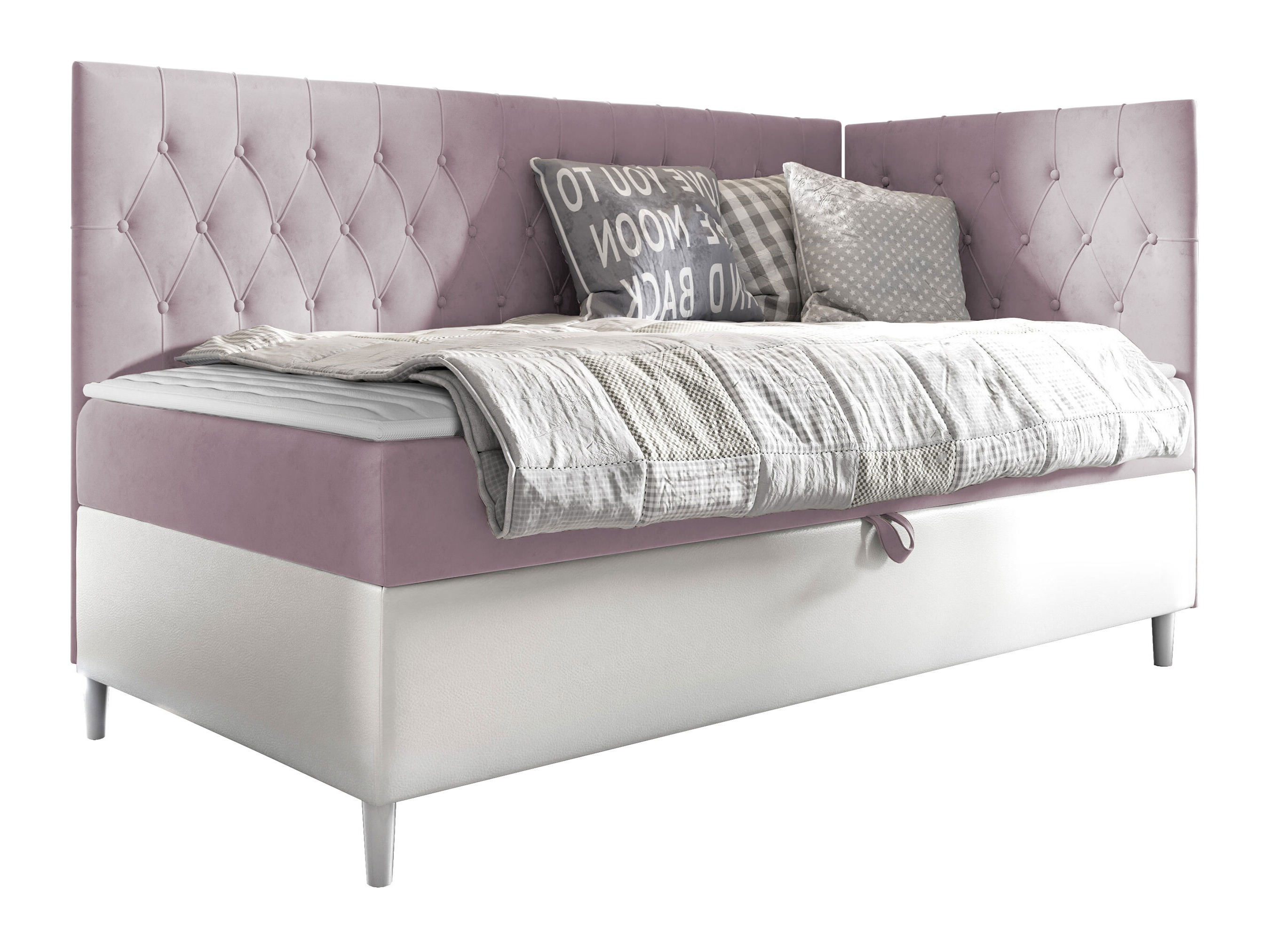 Pat boxspring Lucus III (Soft 017 + Fresh 9)