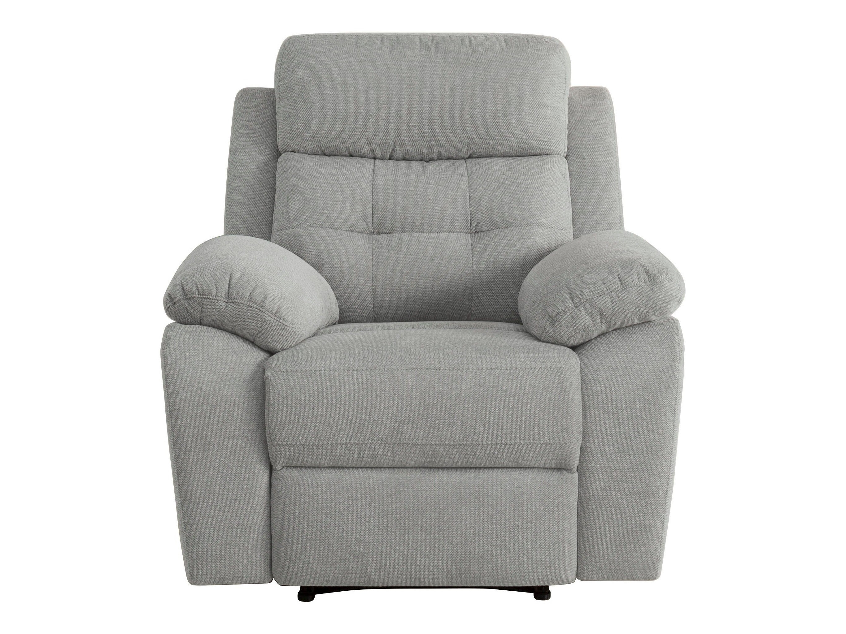 Fotoliu recliner Denton 1324 (Gri deschis)