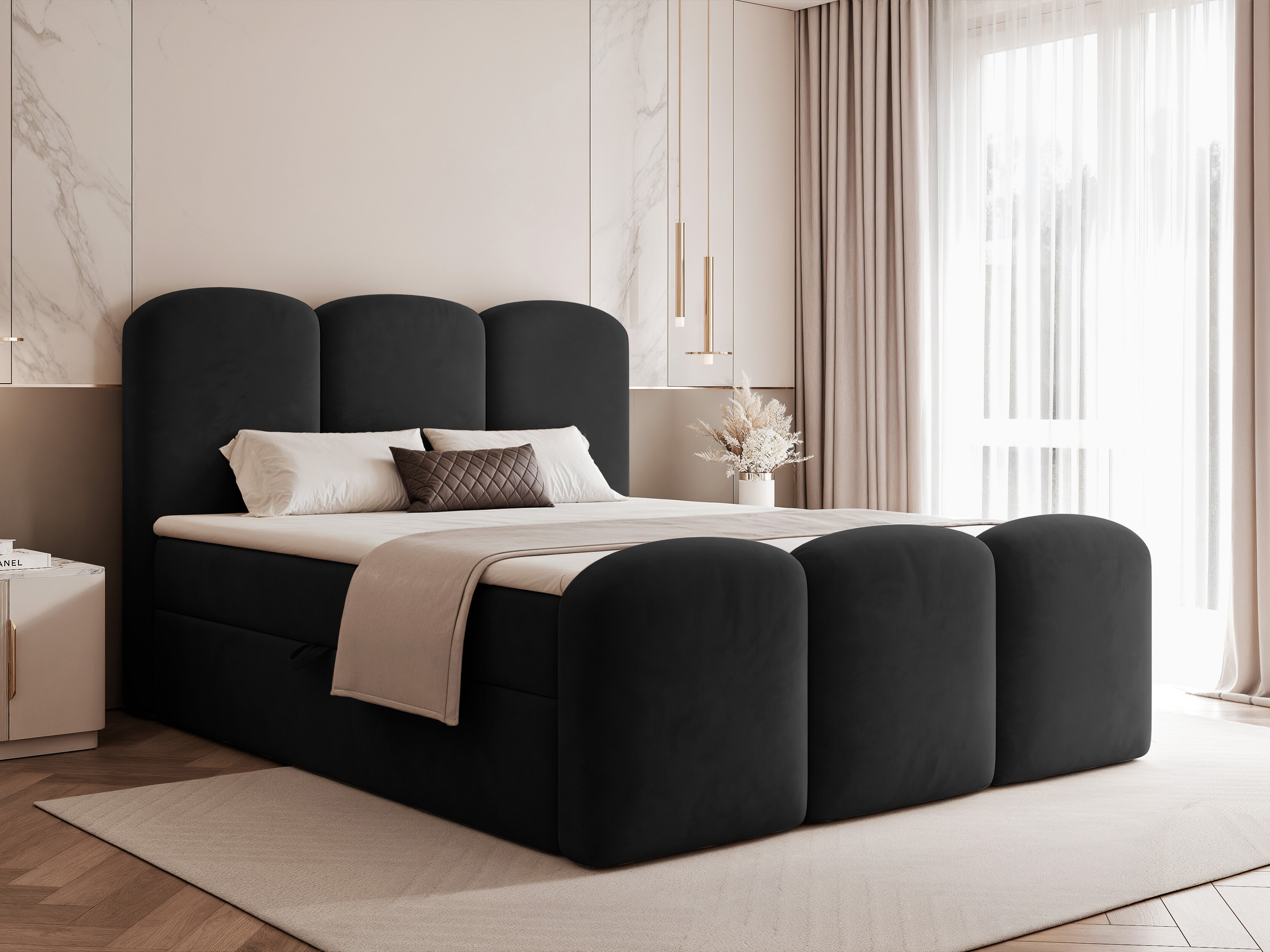 Pat boxspring Hesperia 131 (Dream catifea 202.12)
