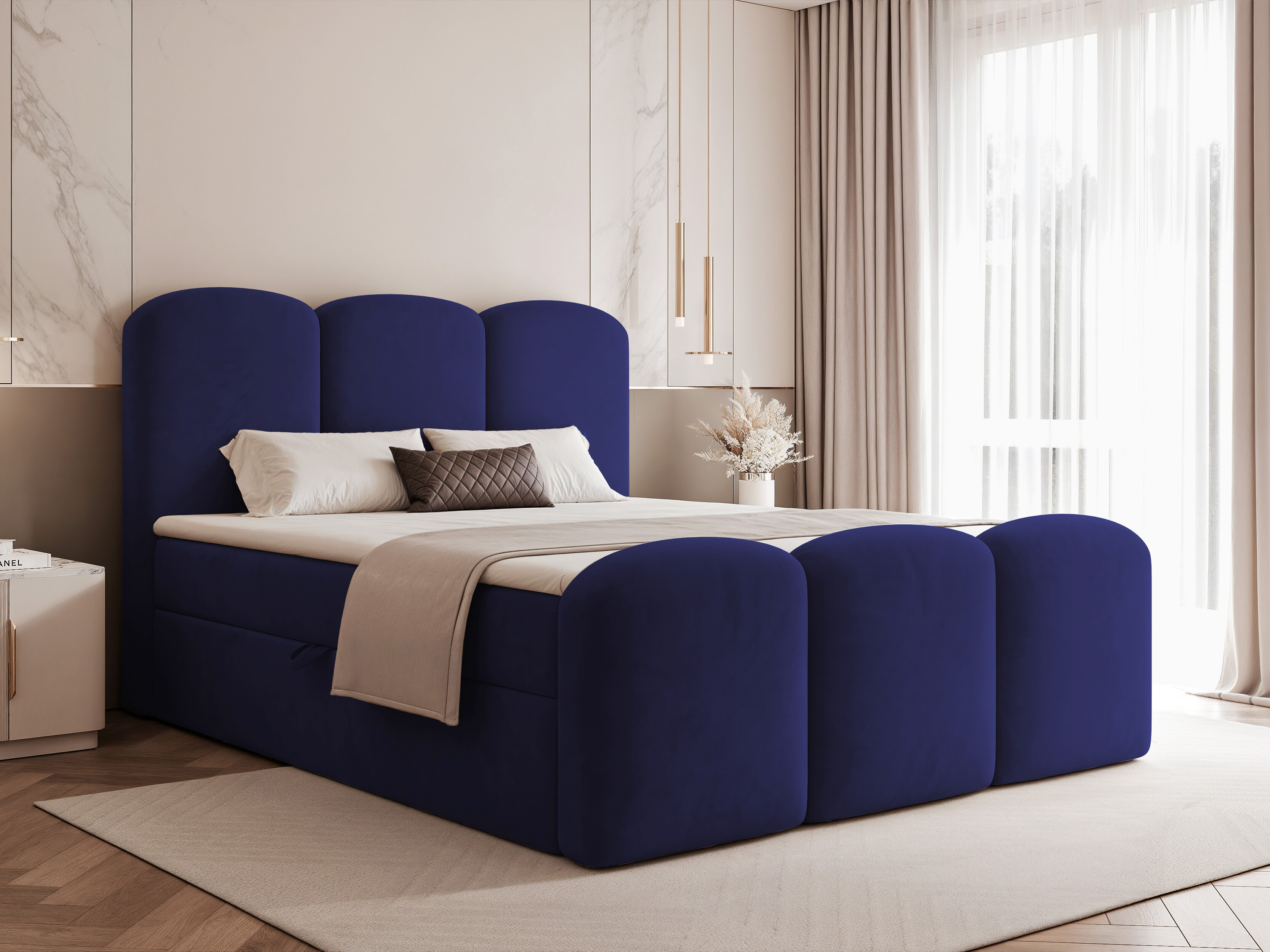 Pat boxspring Hesperia 131 (Dream catifea 202.24)
