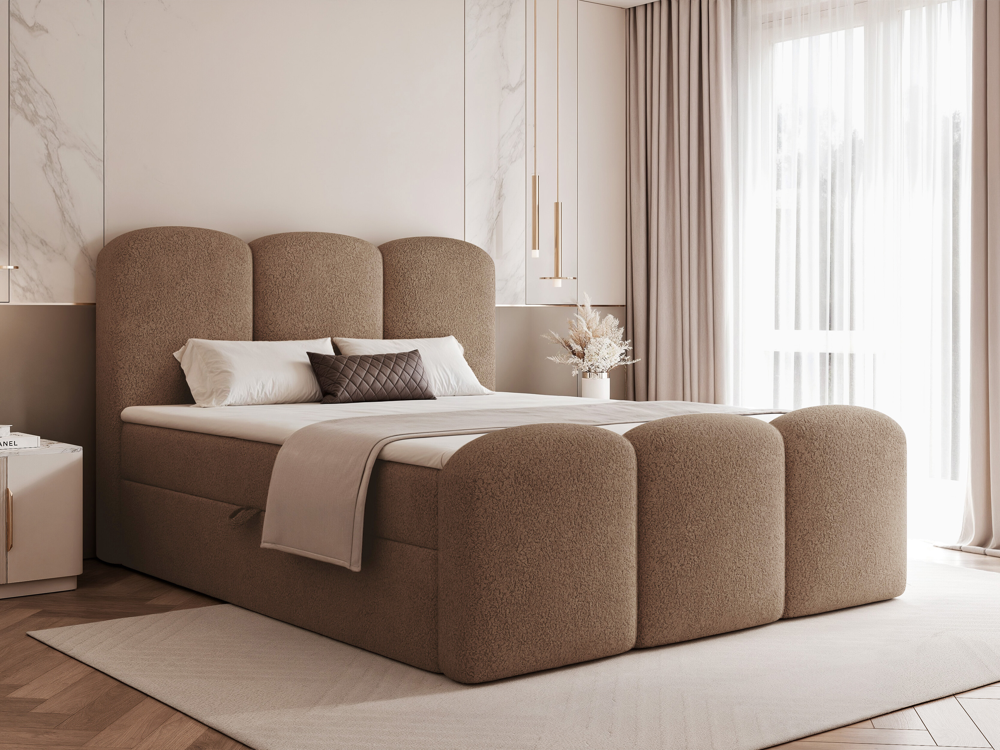 Pat boxspring Hesperia 131 (Monte 26)