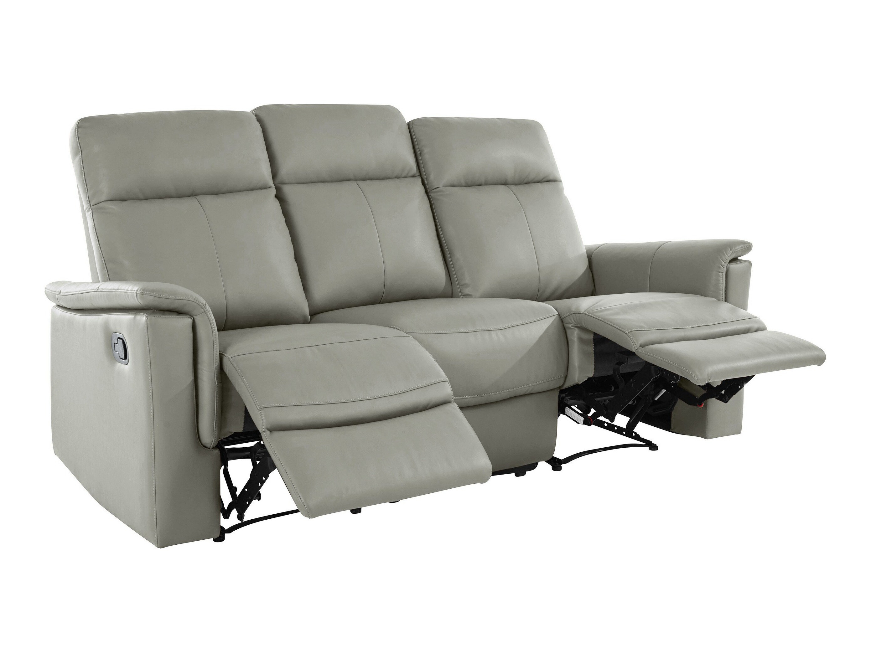Canapea recliner Fivmelu 102 (Gri deschis)