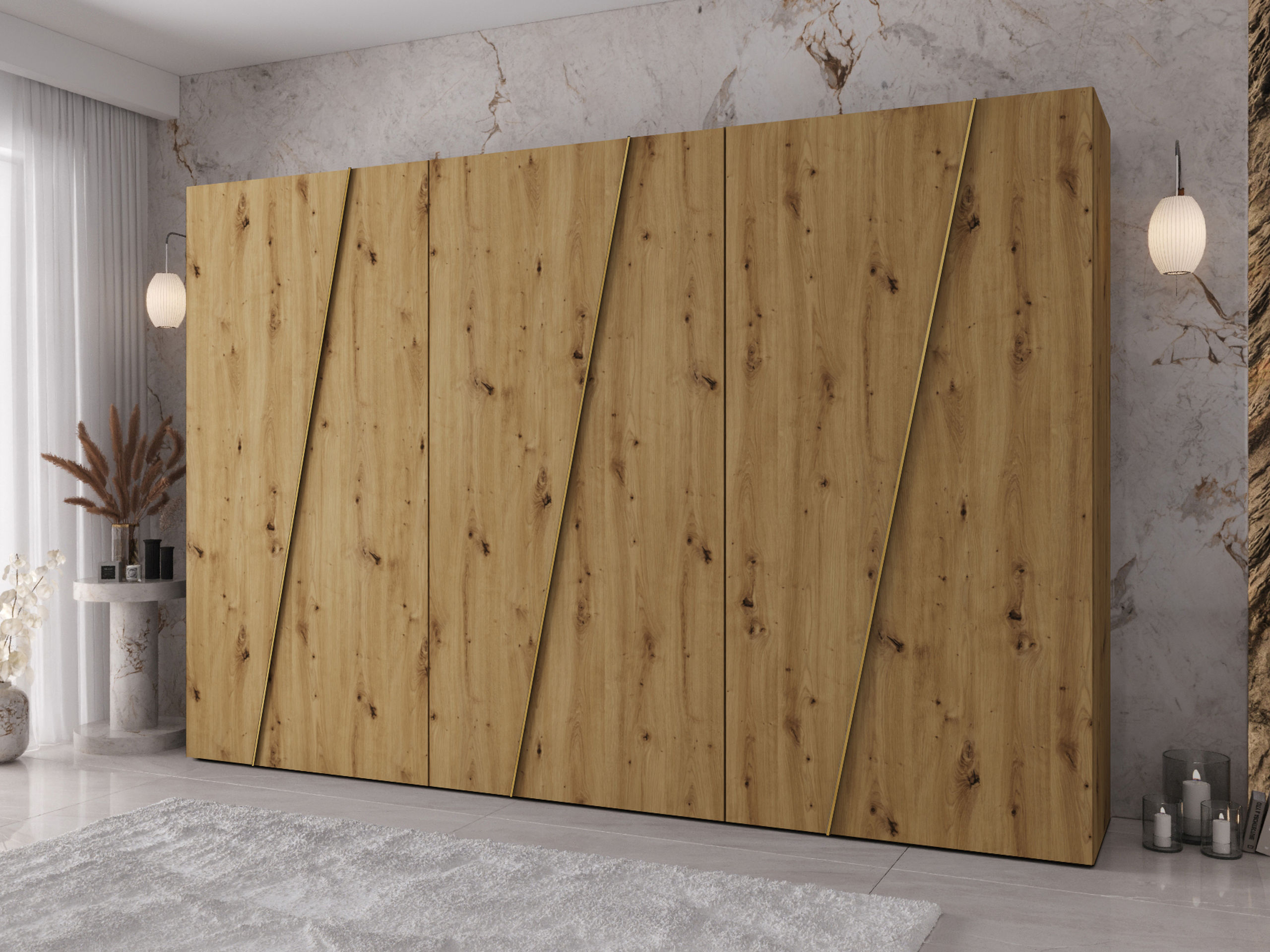 Dulap Hartford 641 (Stejar artizan)