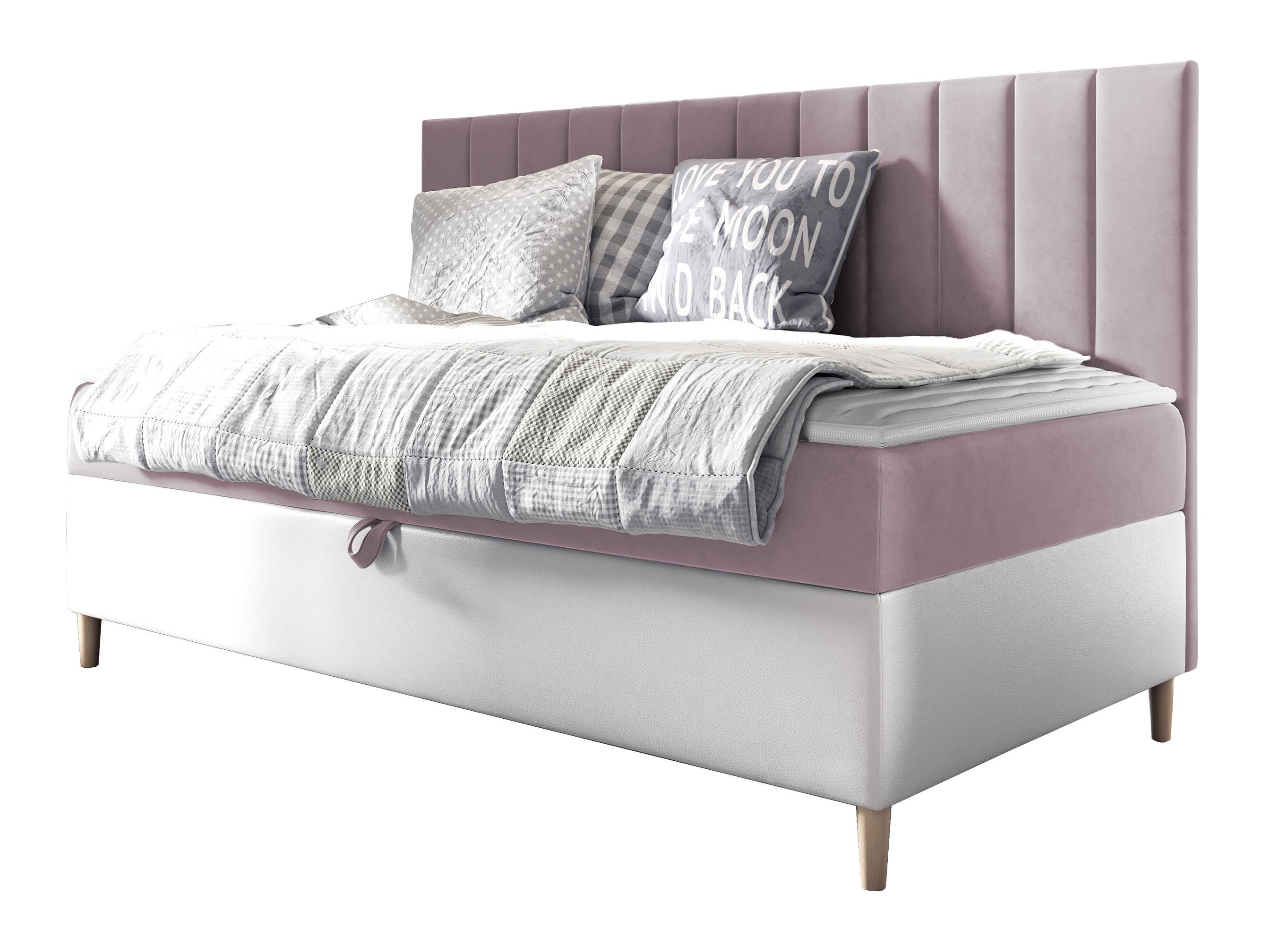 Pat boxspring Lucus I (Soft 017 + Fresh 9)