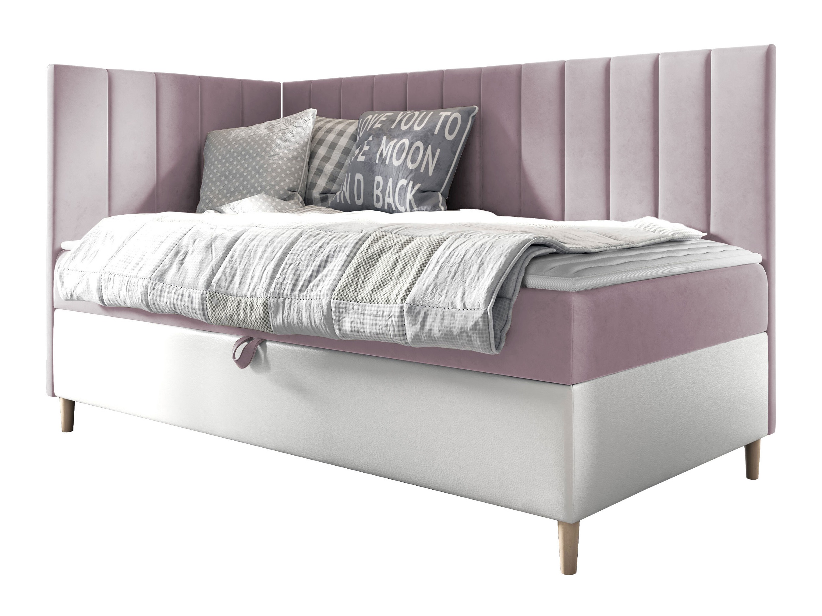 Pat boxspring Lucus (Soft 017 + Fresh 9)