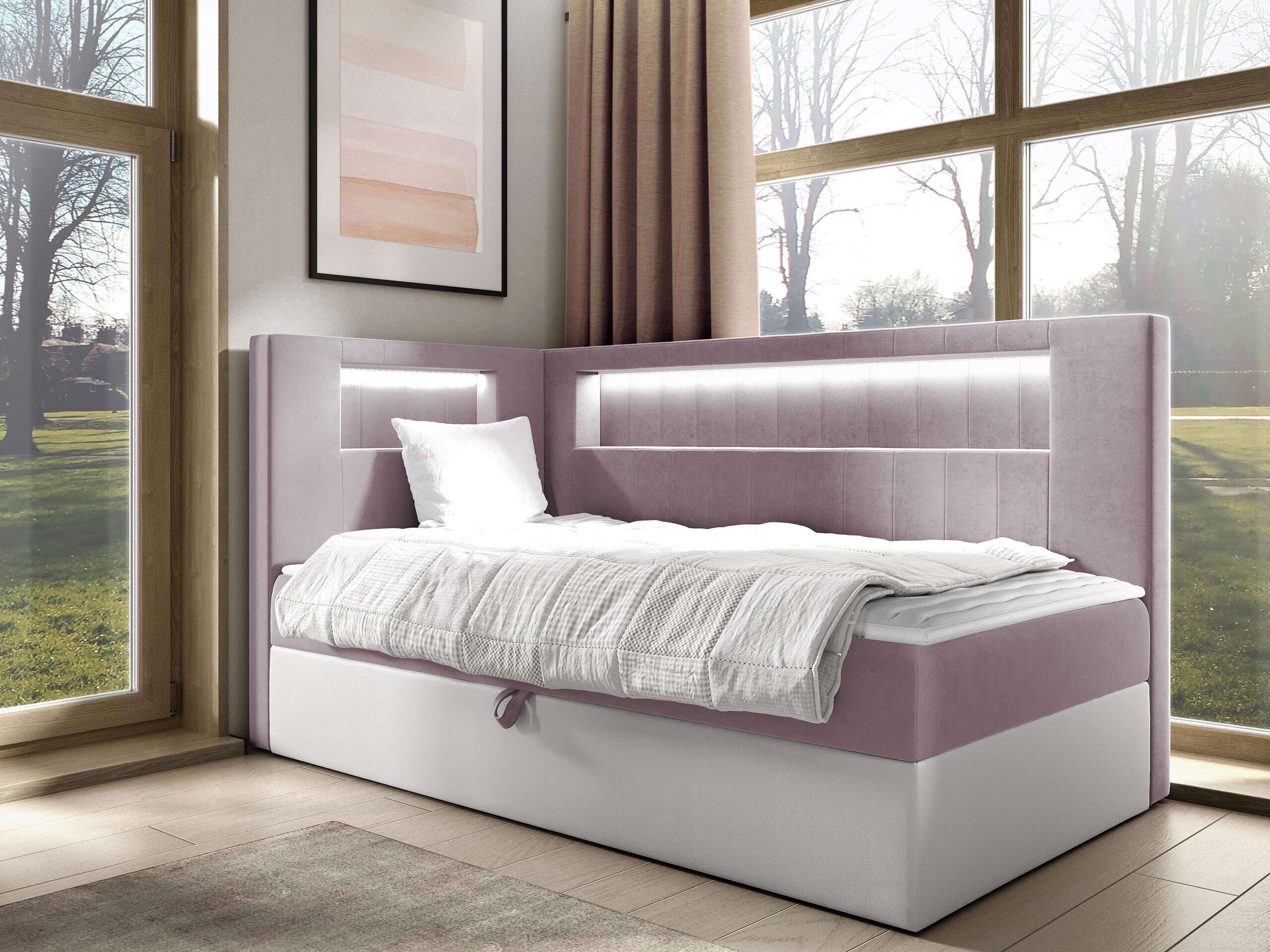 Pat boxspring Lucus VIII (Soft 017 + Fresh 9)