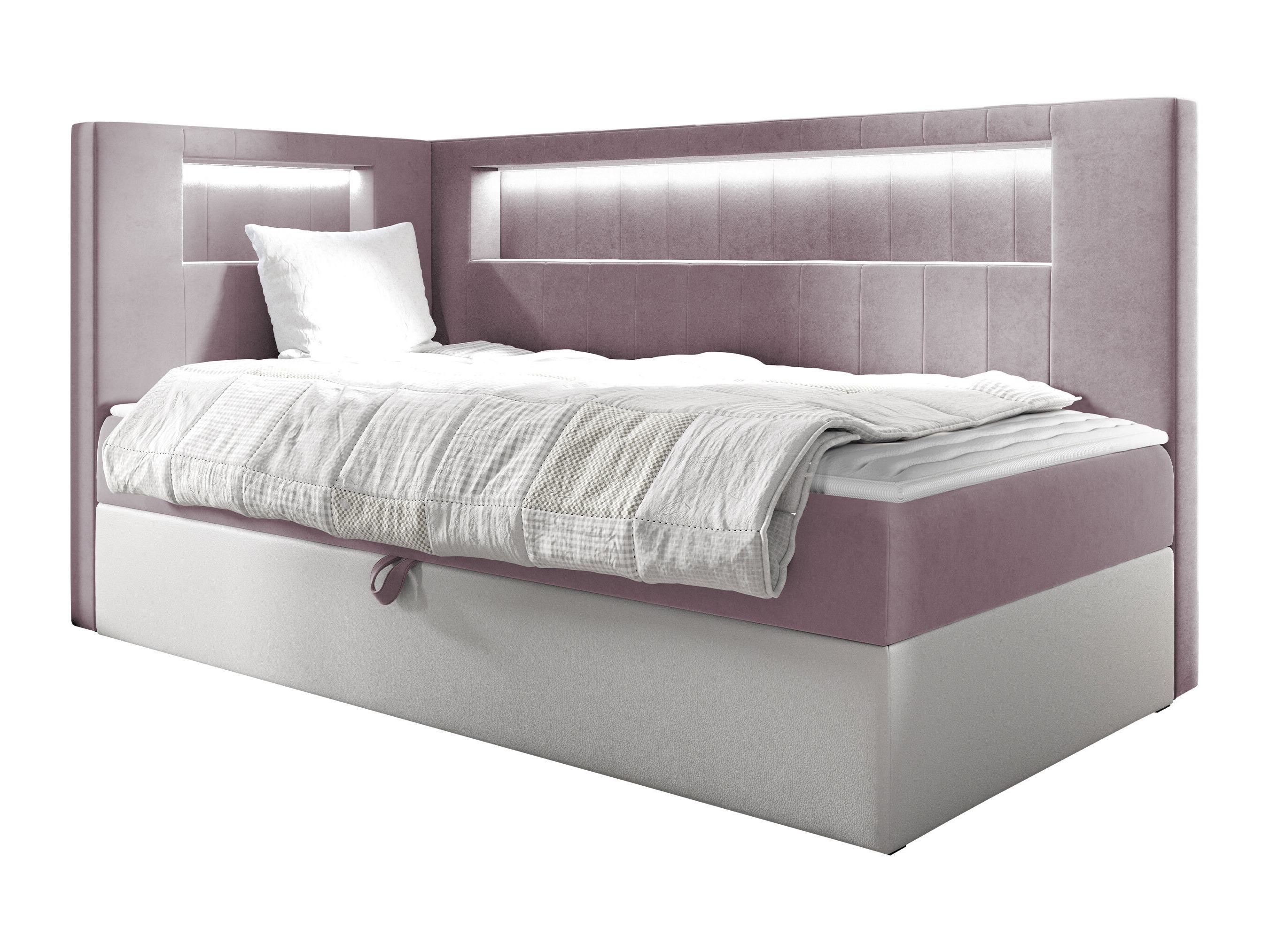 Pat boxspring Lucus VIII (Soft 017 + Fresh 9)