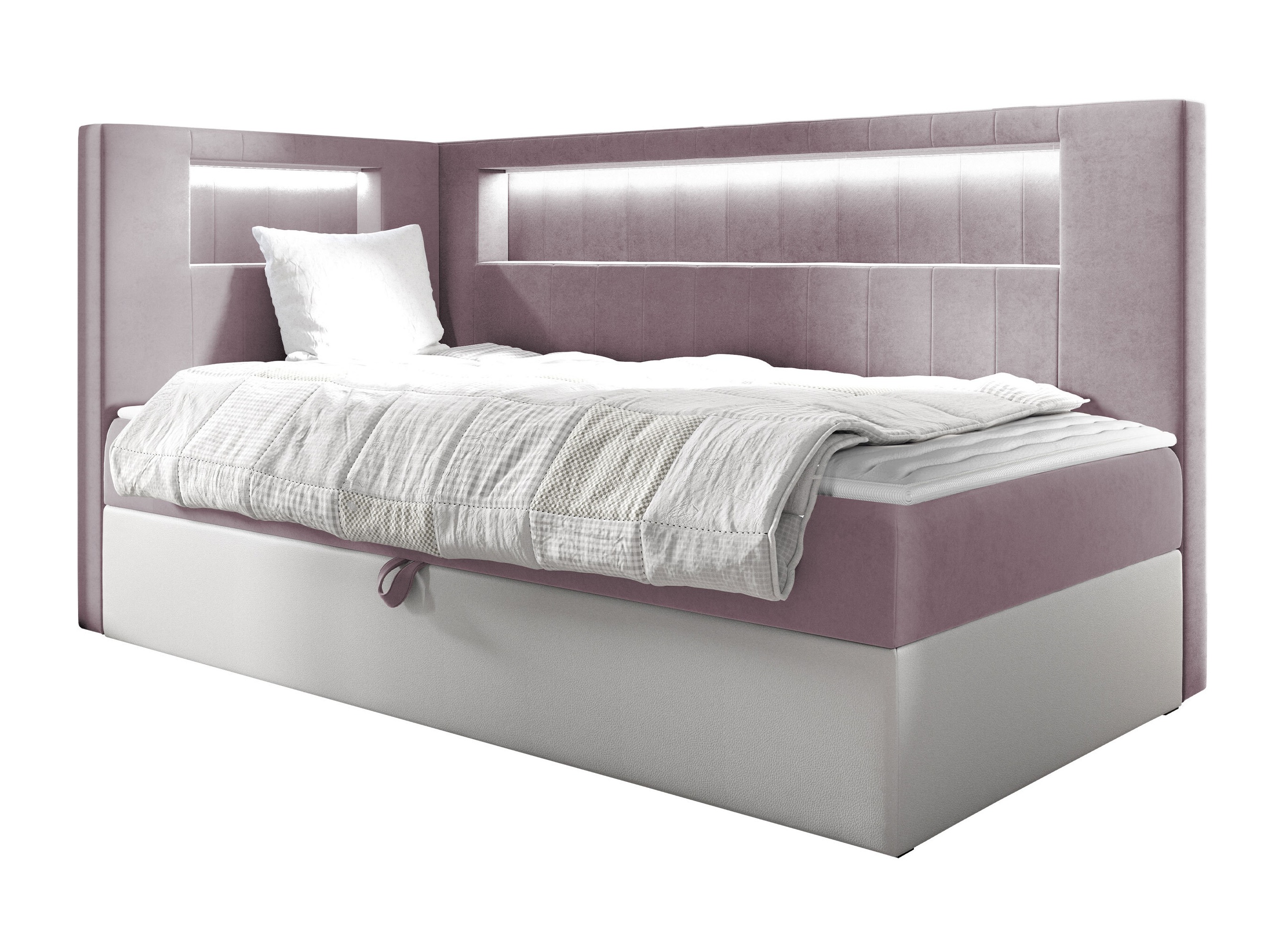 Pat boxspring Lucus VIII (Soft 017 + Fresh 9)