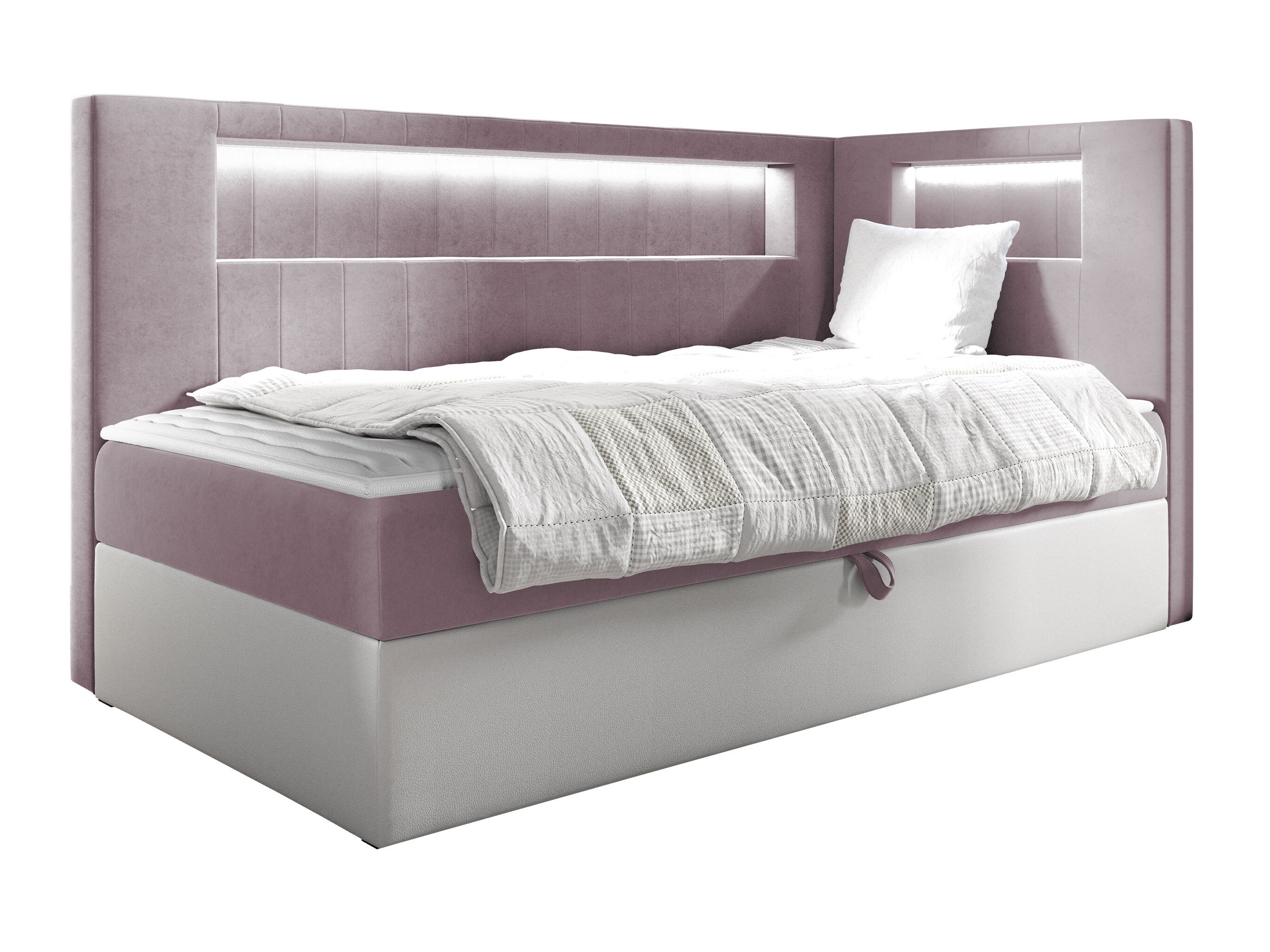 Pat boxspring Lucus VIII (Soft 017 + Fresh 9)