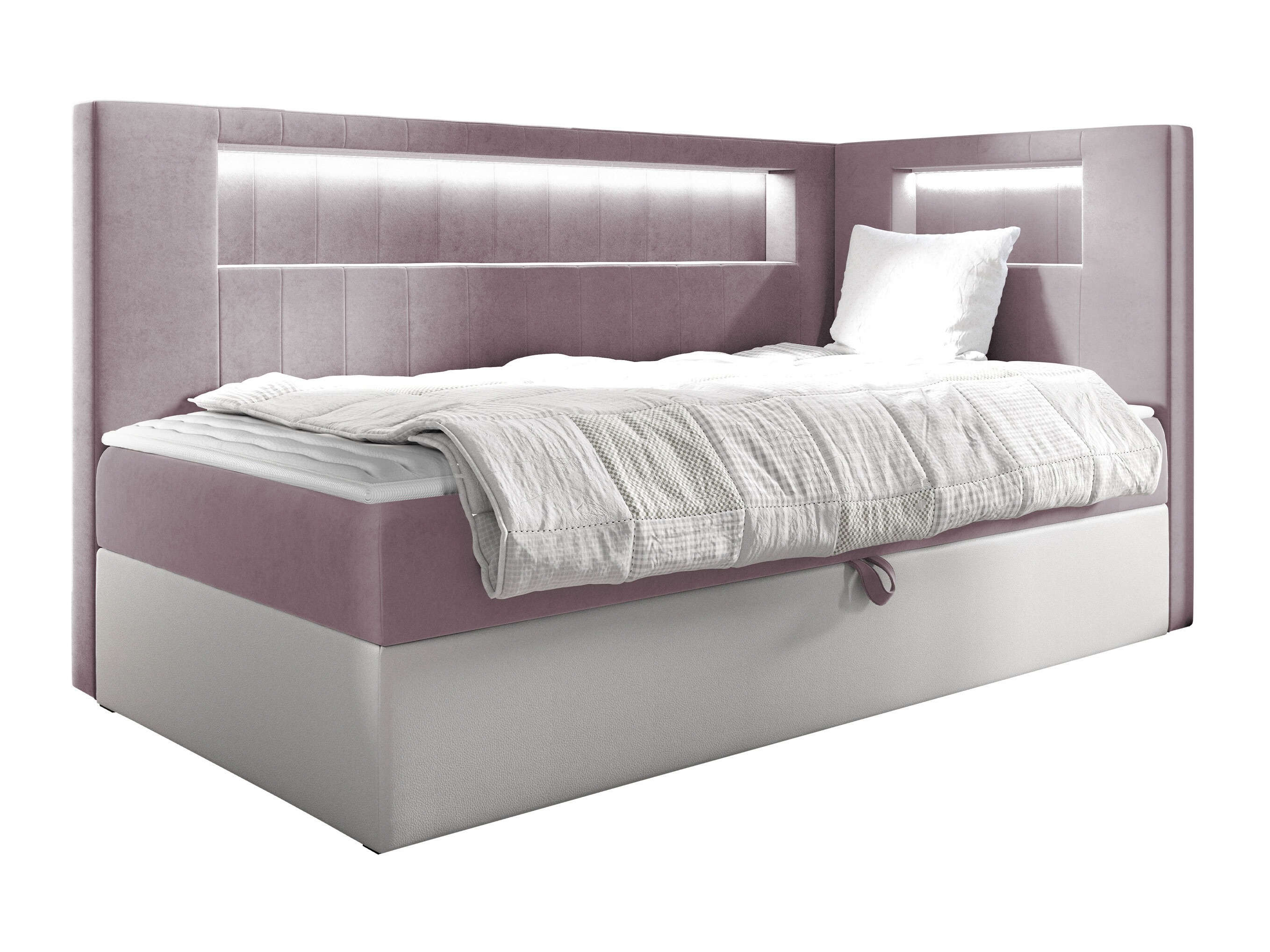 Pat boxspring Lucus VIII (Soft 017 + Fresh 9)