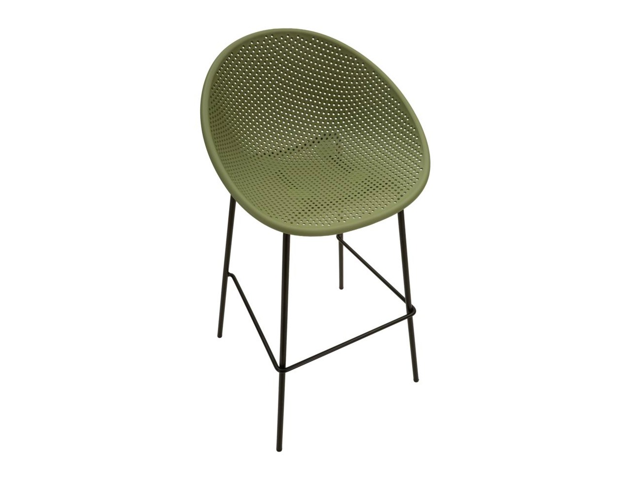 Scaun bar exterior Farmington 125 (Verde)