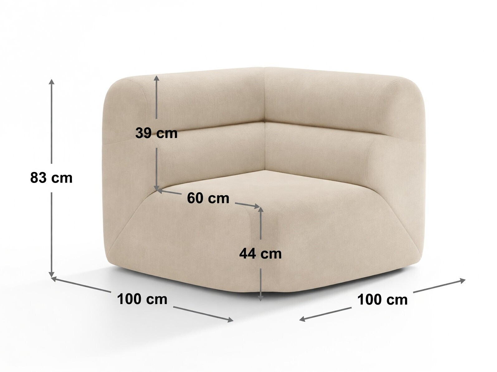 Sistem modular de șezut Cirbeno 108 (Silencio 27)