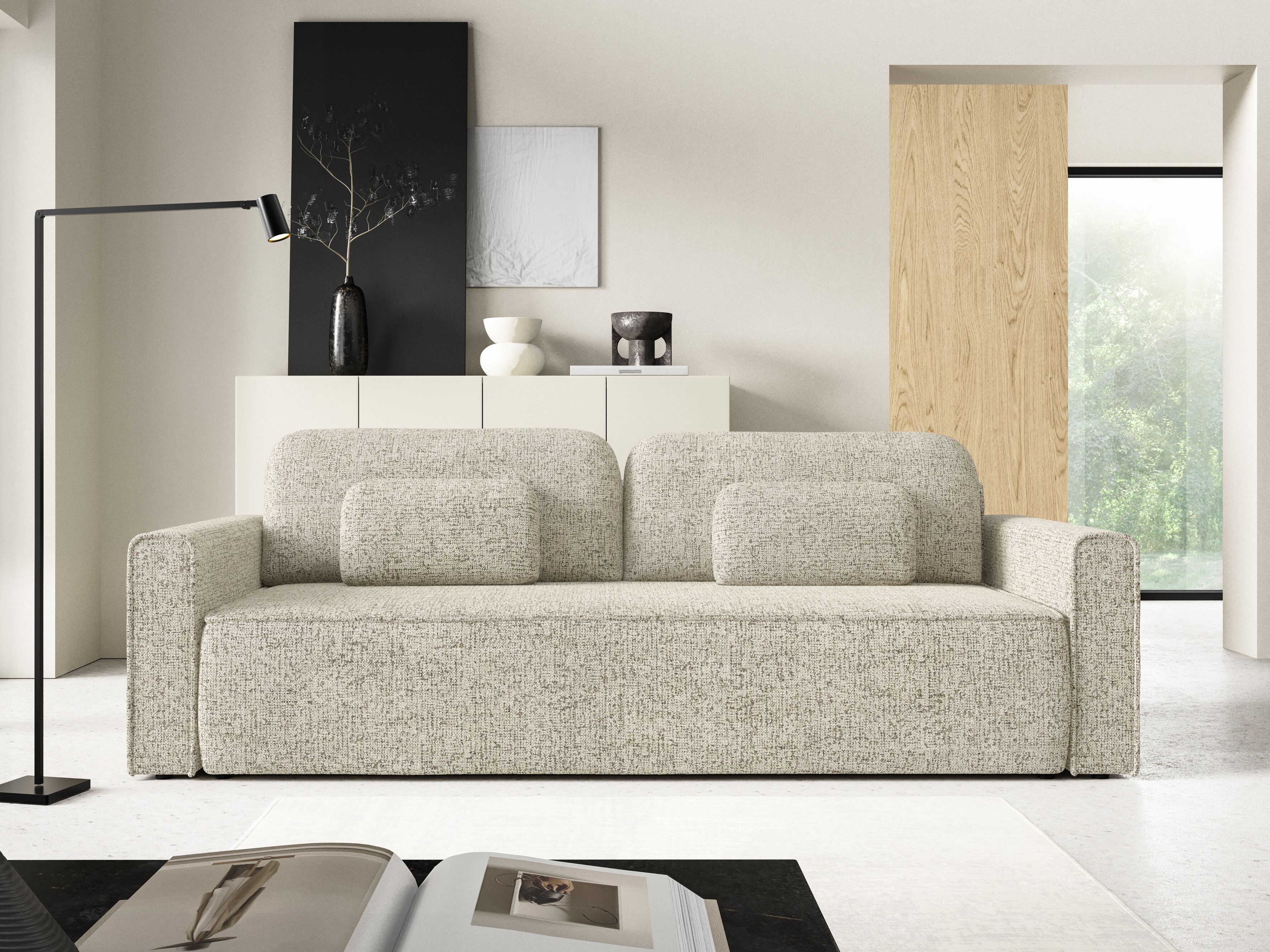 Canapea extensibilă Franklin 222 (Bella 10)