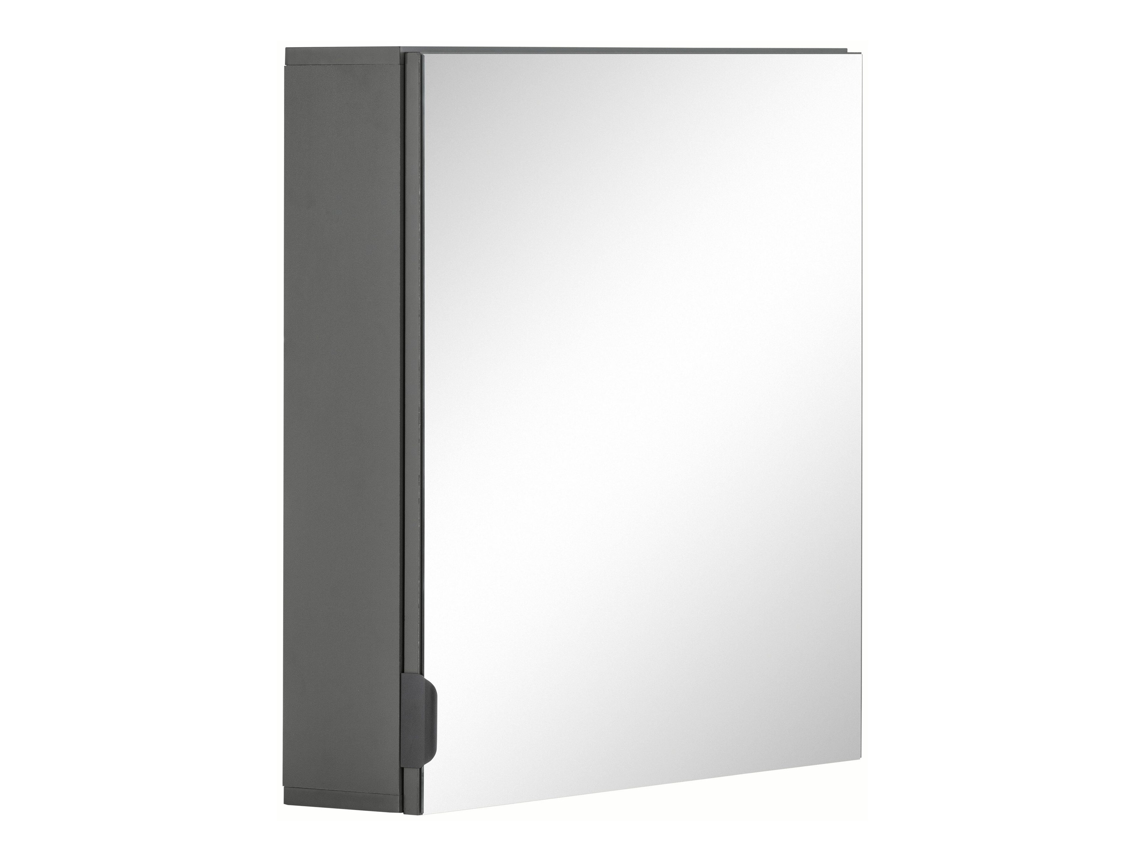 Dulap de baie cu oglindă Tivcore 102 (Gri)
