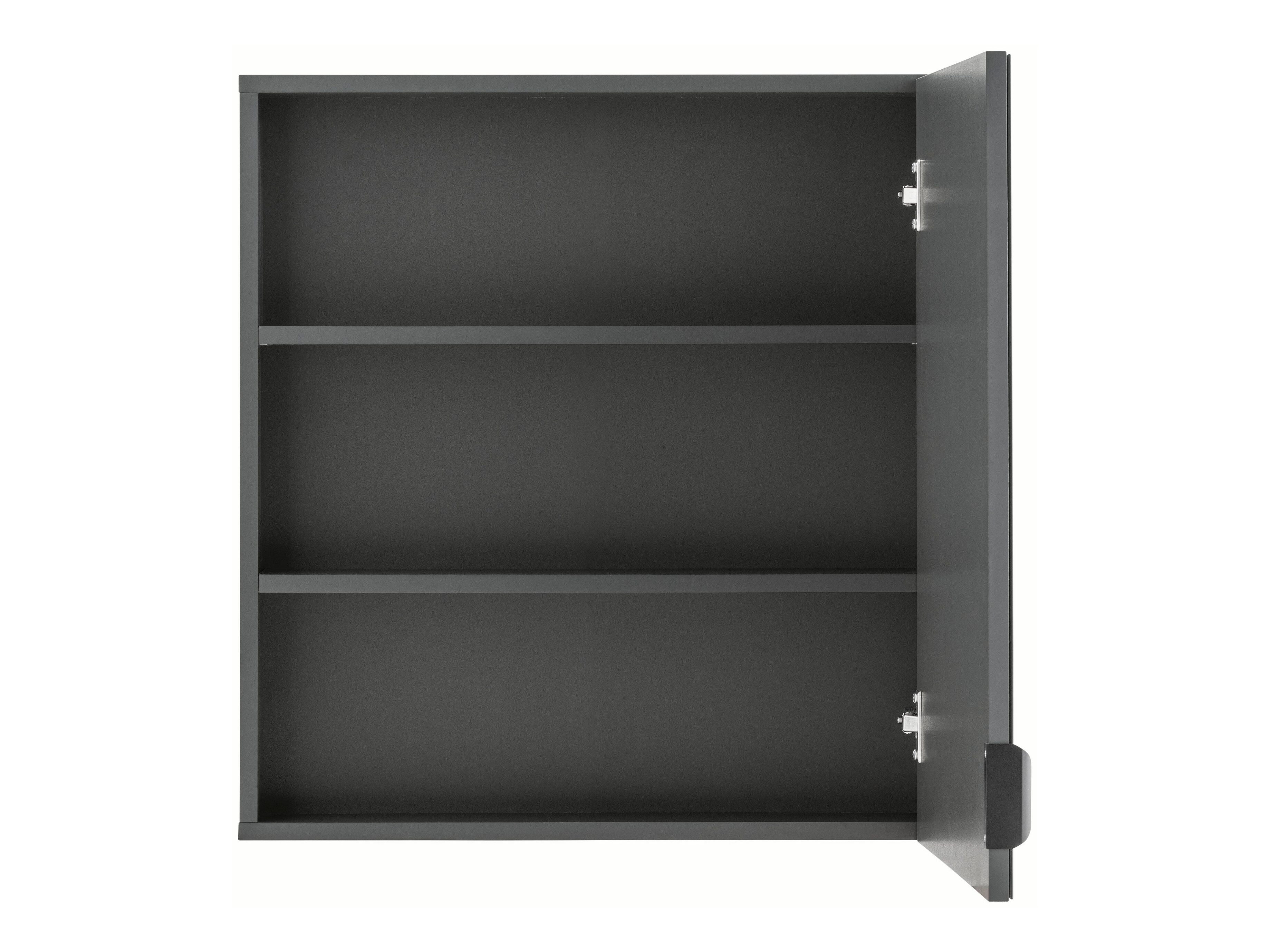 Dulap de baie cu oglindă Tivcore 102 (Gri)