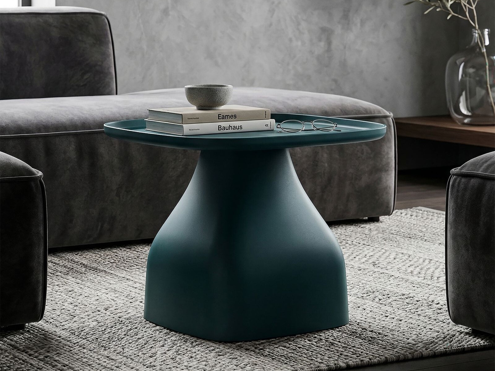 Măsuță de cafea Farmington 140 (Albastru)