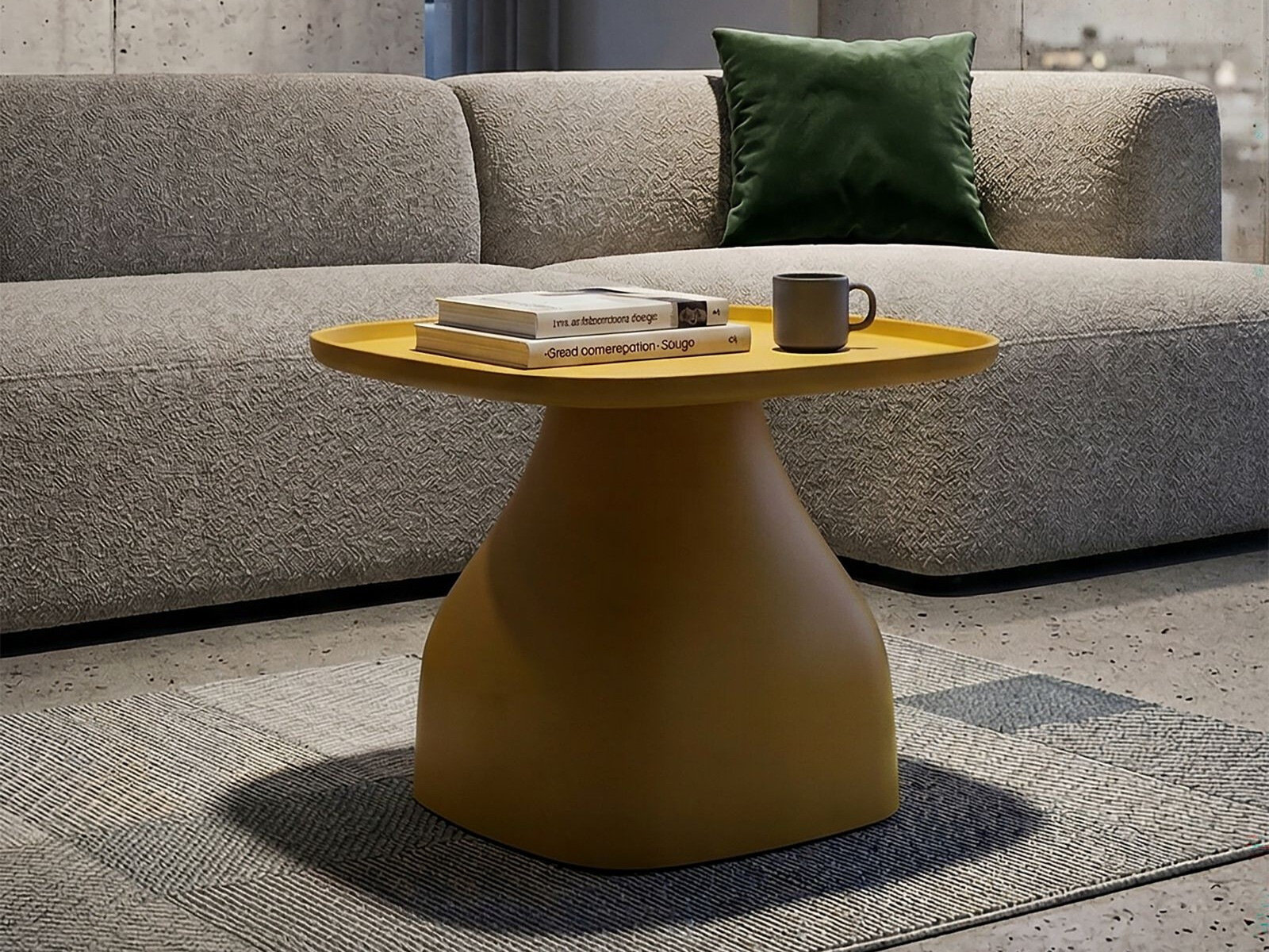 Măsuță de cafea Farmington 140 (Galben)