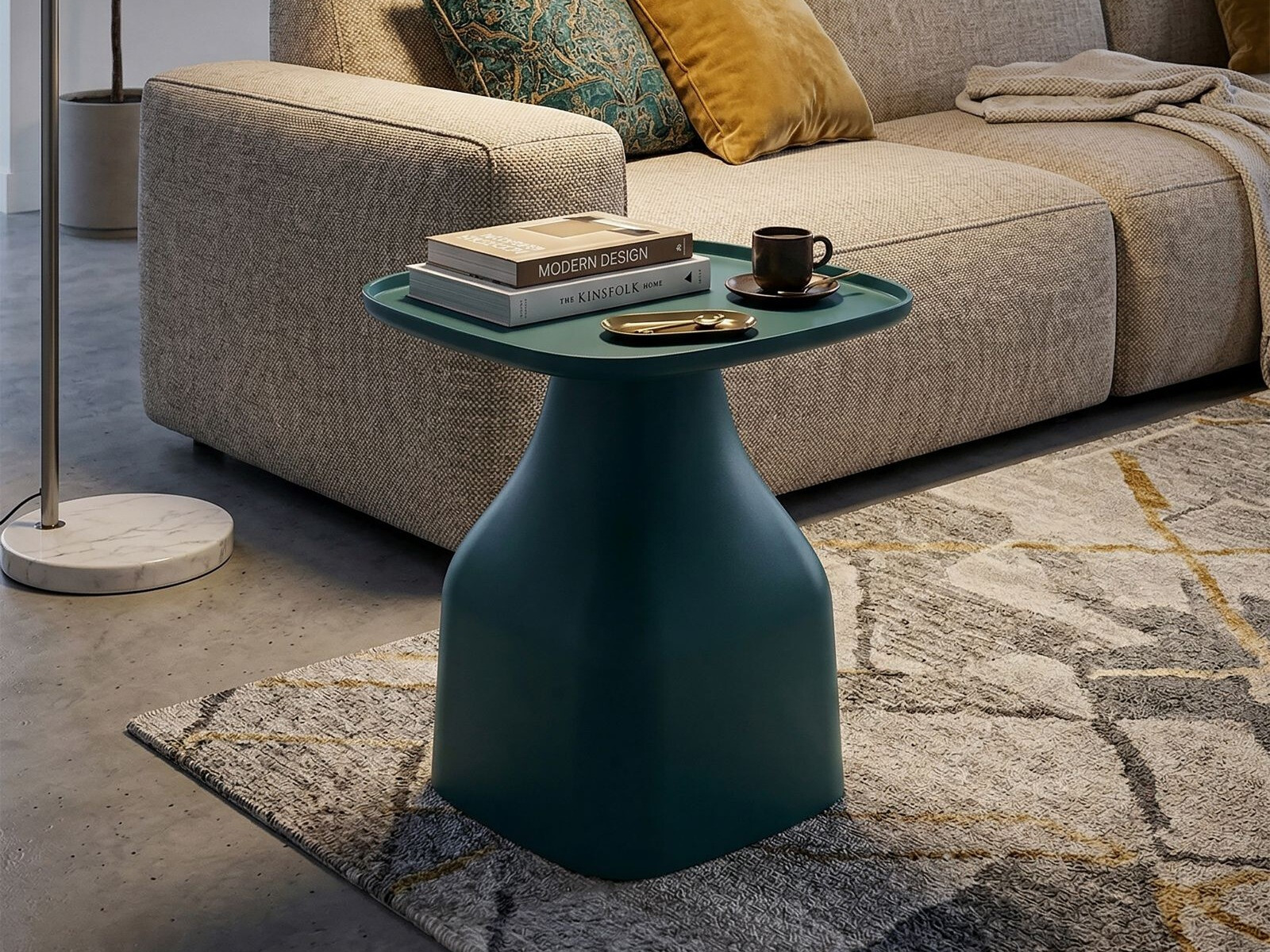 Măsuță de cafea Farmington 141 (Albastru)