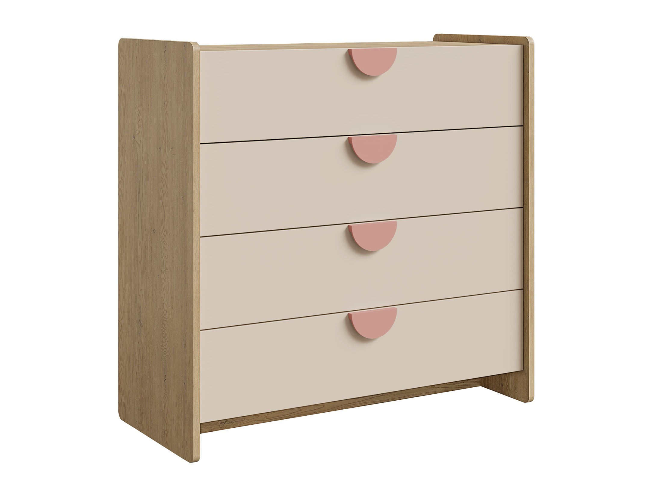 Comodă Fivelbi 109 (Roze)
