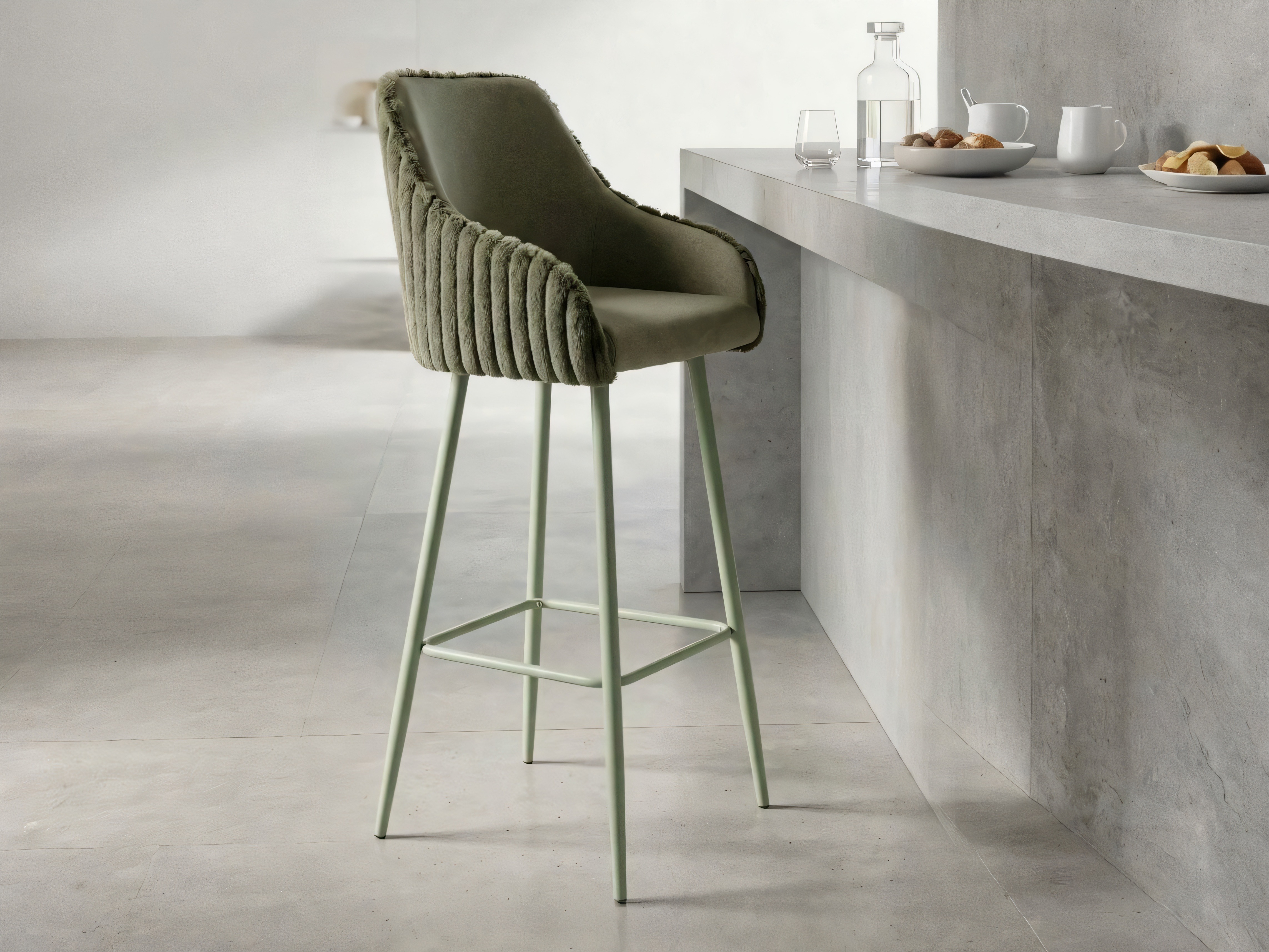 Scaun bar Farmington 150 (Verde)