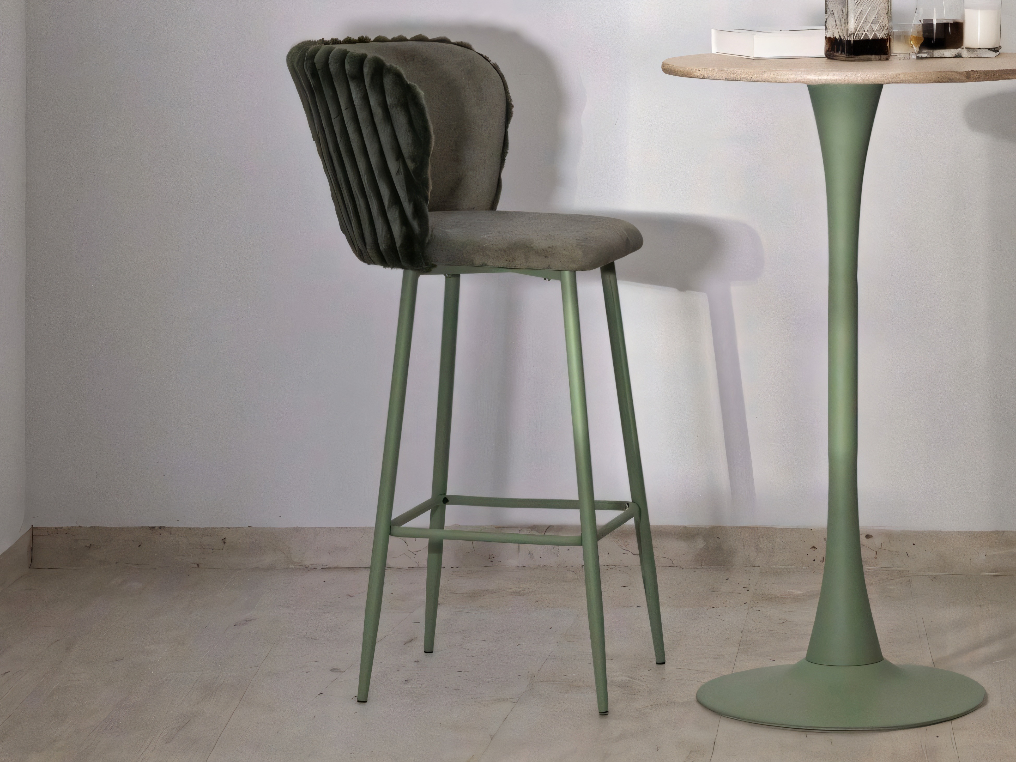 Scaun bar Farmington 151 (Verde)