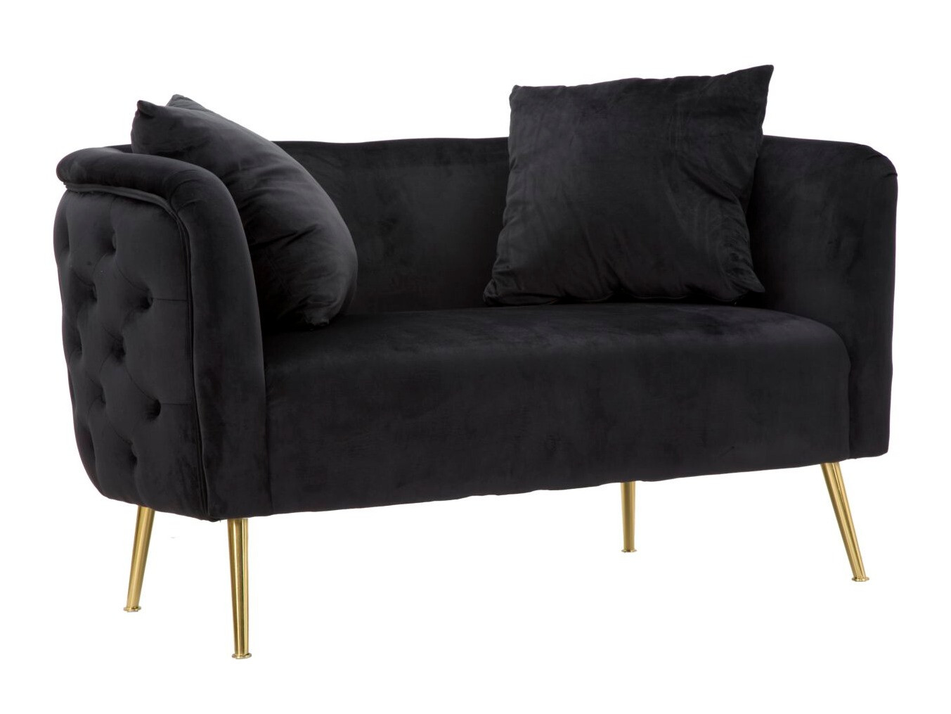 Canapea chesterfield Farmington 162 (Negru)