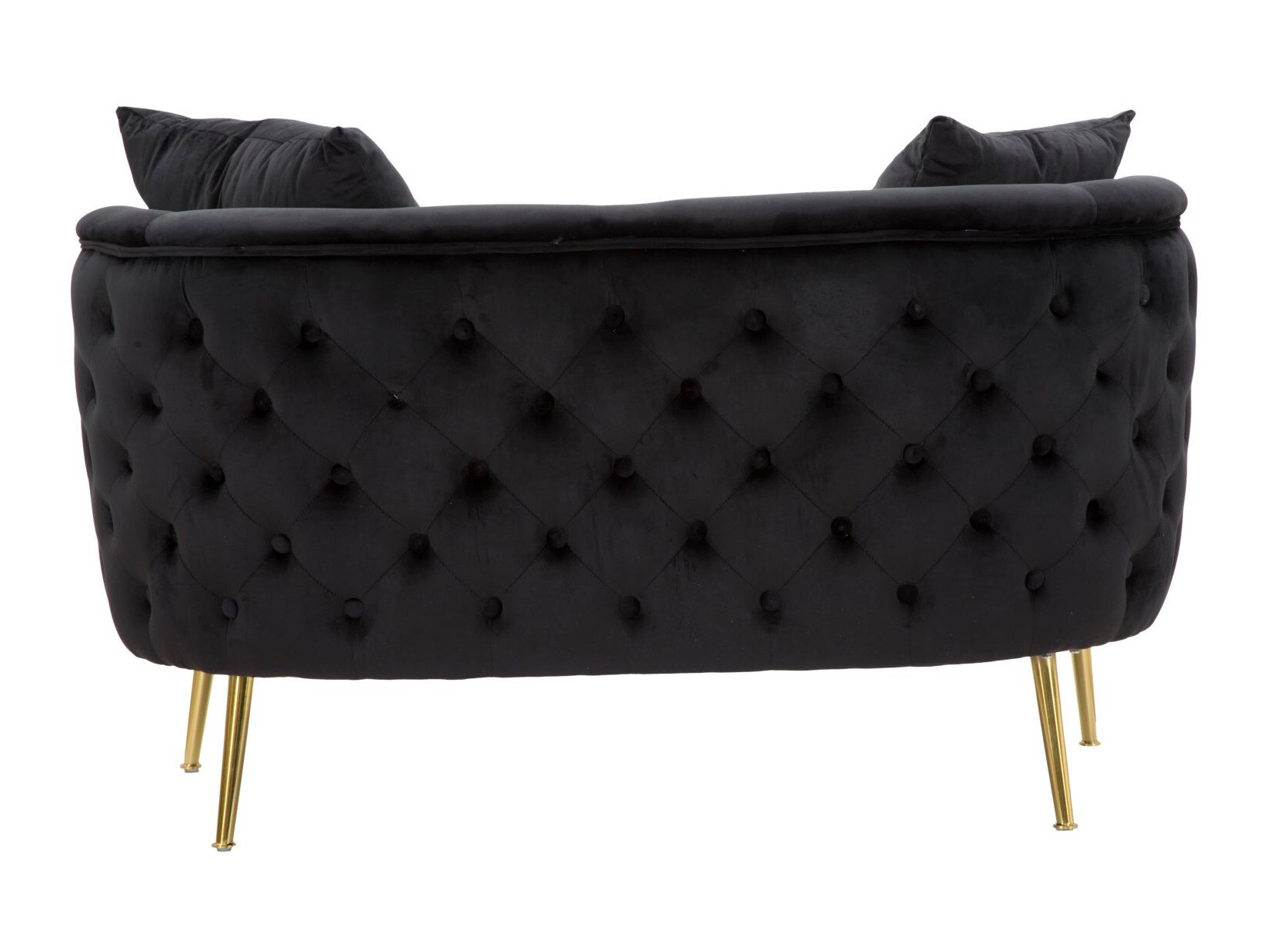 Canapea chesterfield Farmington 162 (Negru)
