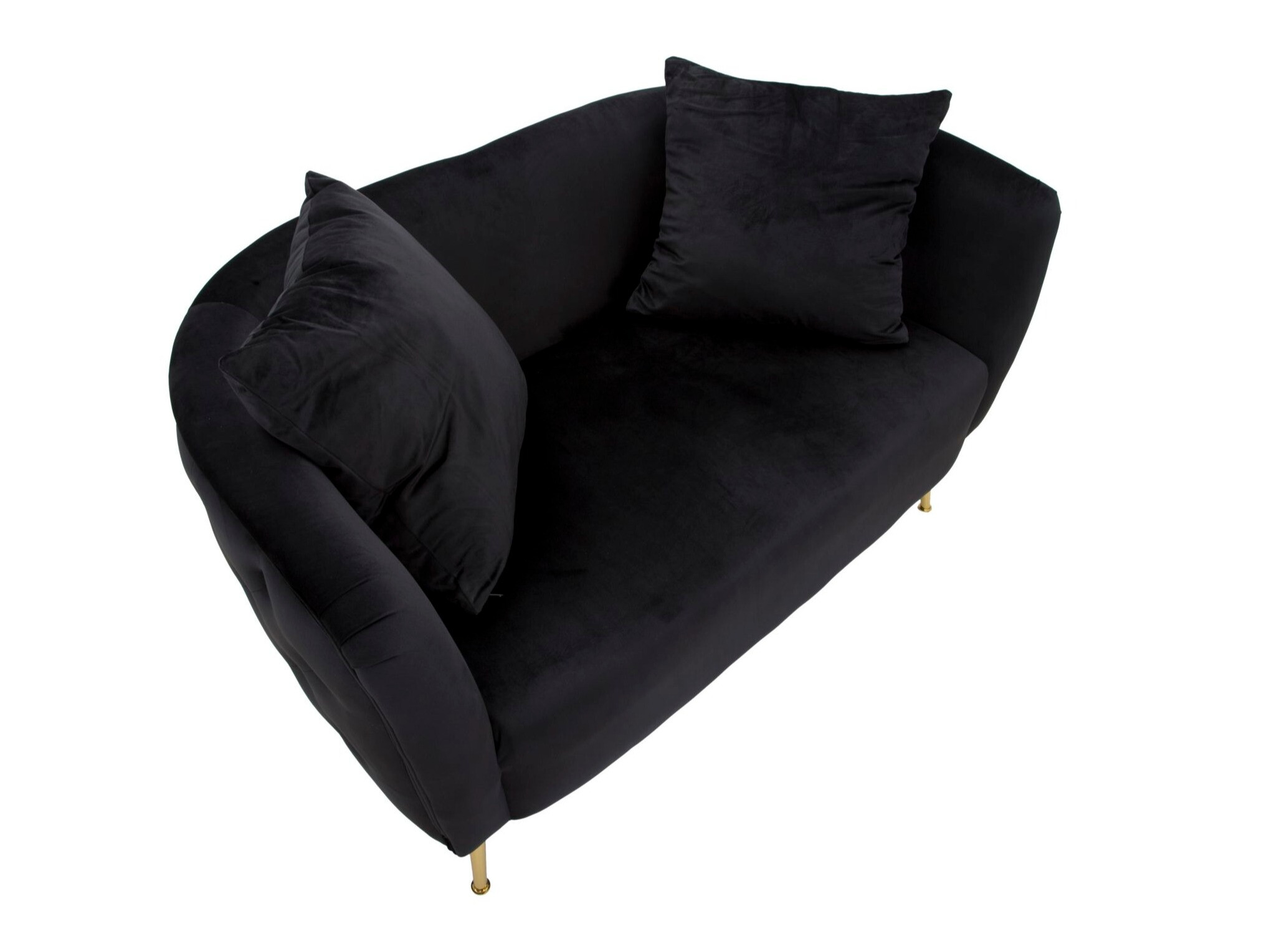 Canapea chesterfield Farmington 162 (Negru)