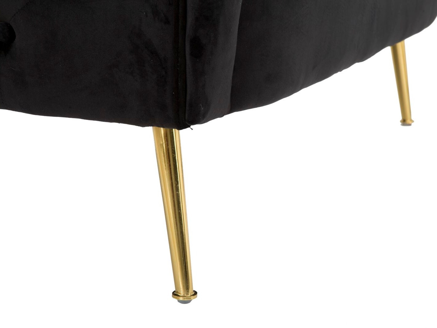 Canapea chesterfield Farmington 162 (Negru)
