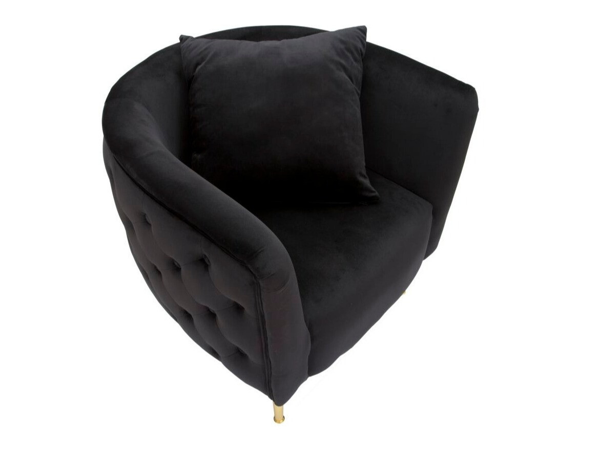Chesterfield fotoliu Farmington 163 (Negru)