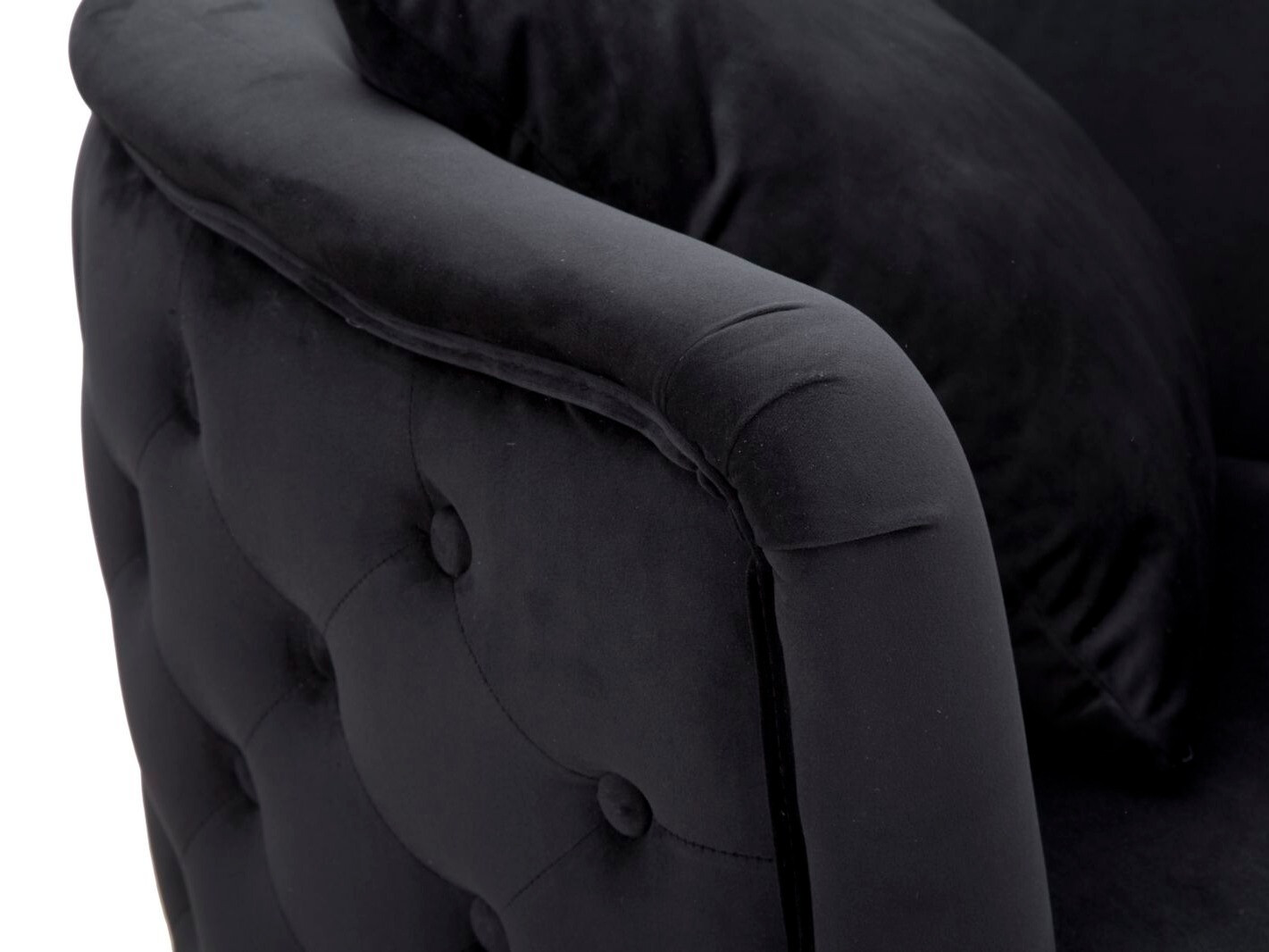Chesterfield fotoliu Farmington 163 (Negru)