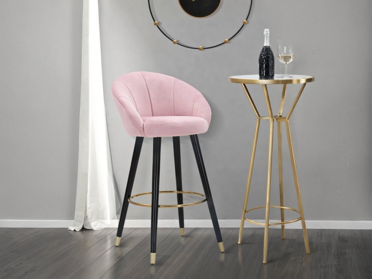 Scaun bar Farmington 165 (Roze)