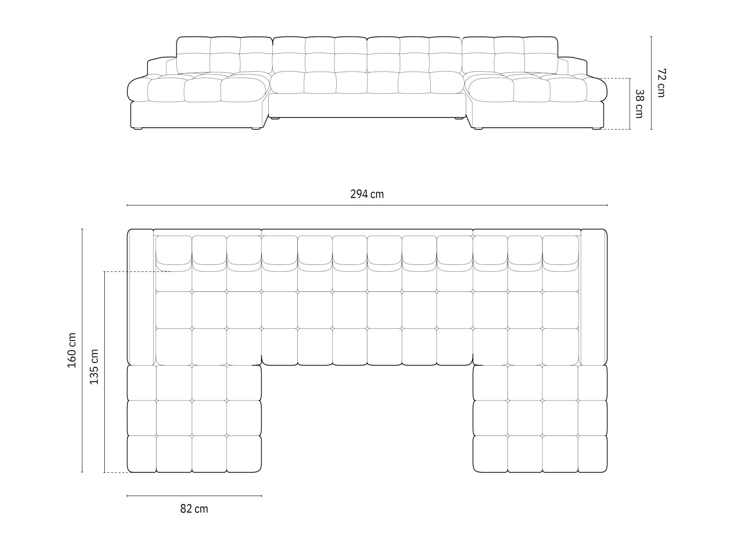 Colțar Vesmele 108 (Bluvel 22)