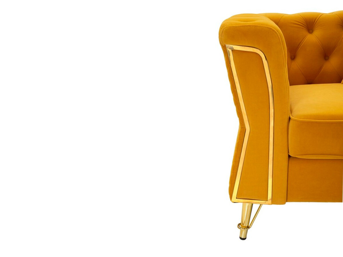 Chesterfield fotoliu Farmington 221 (Muștar)