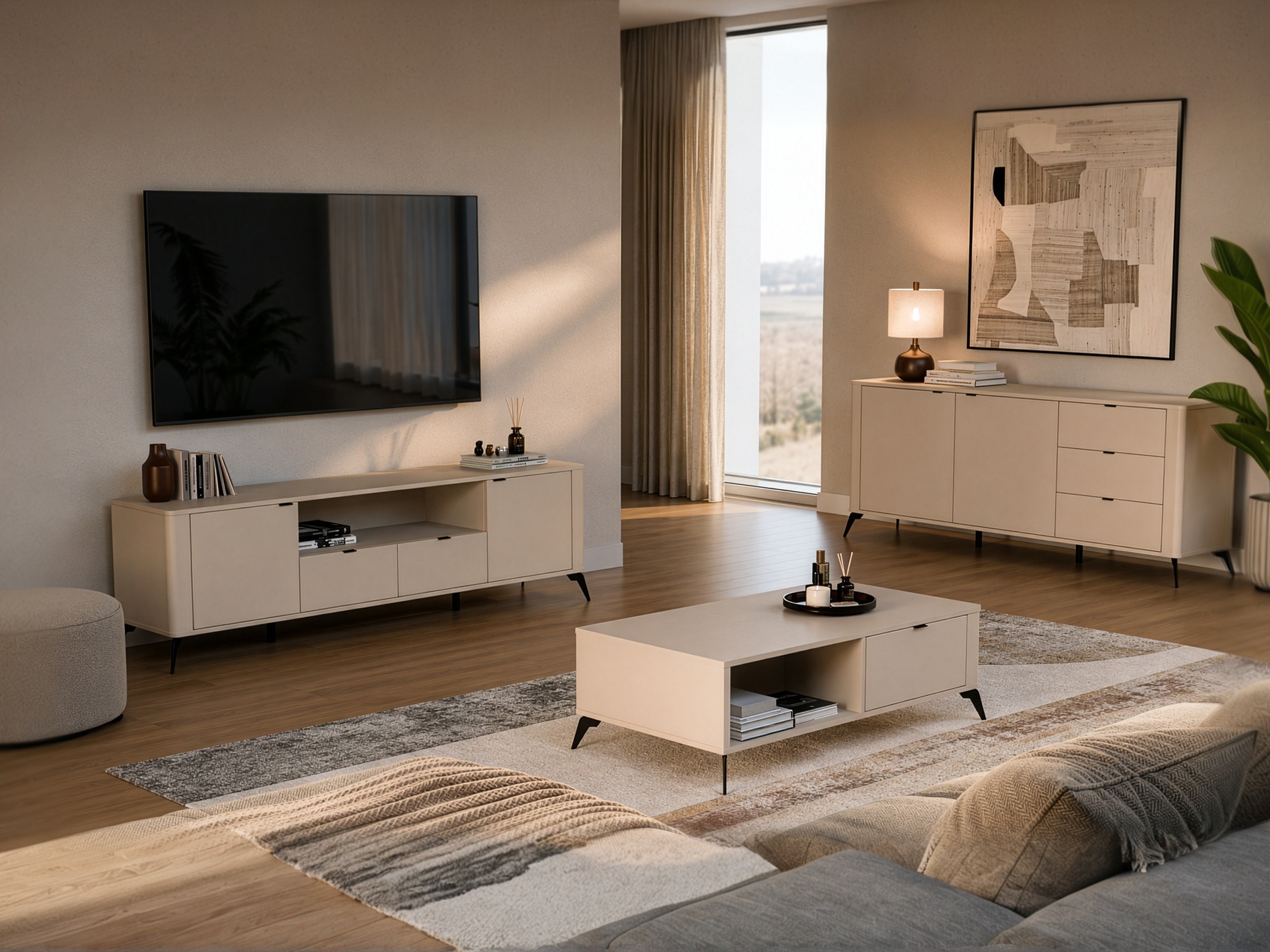 Măsuță de cafea Soavie 107 (Cașmir)