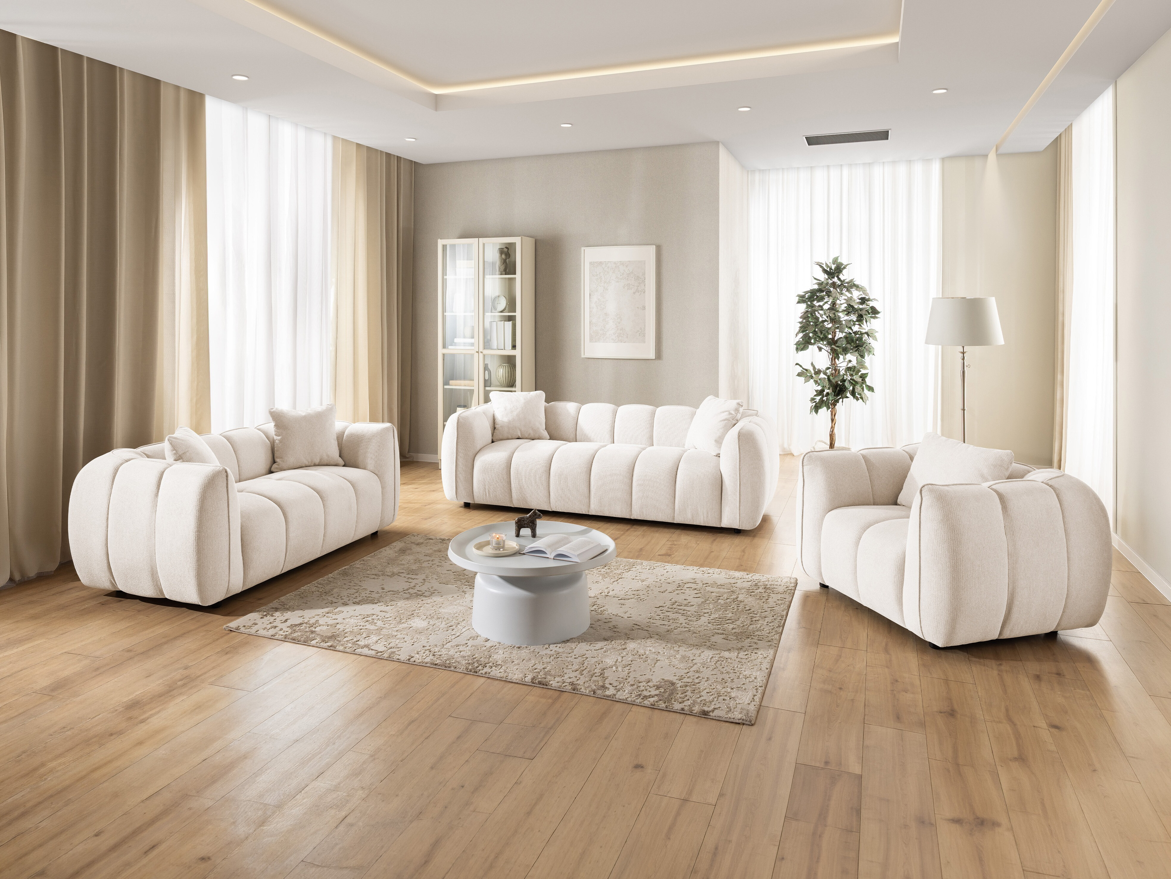 Set mobilier tapițat Rocklin 201 (Aragon 01)