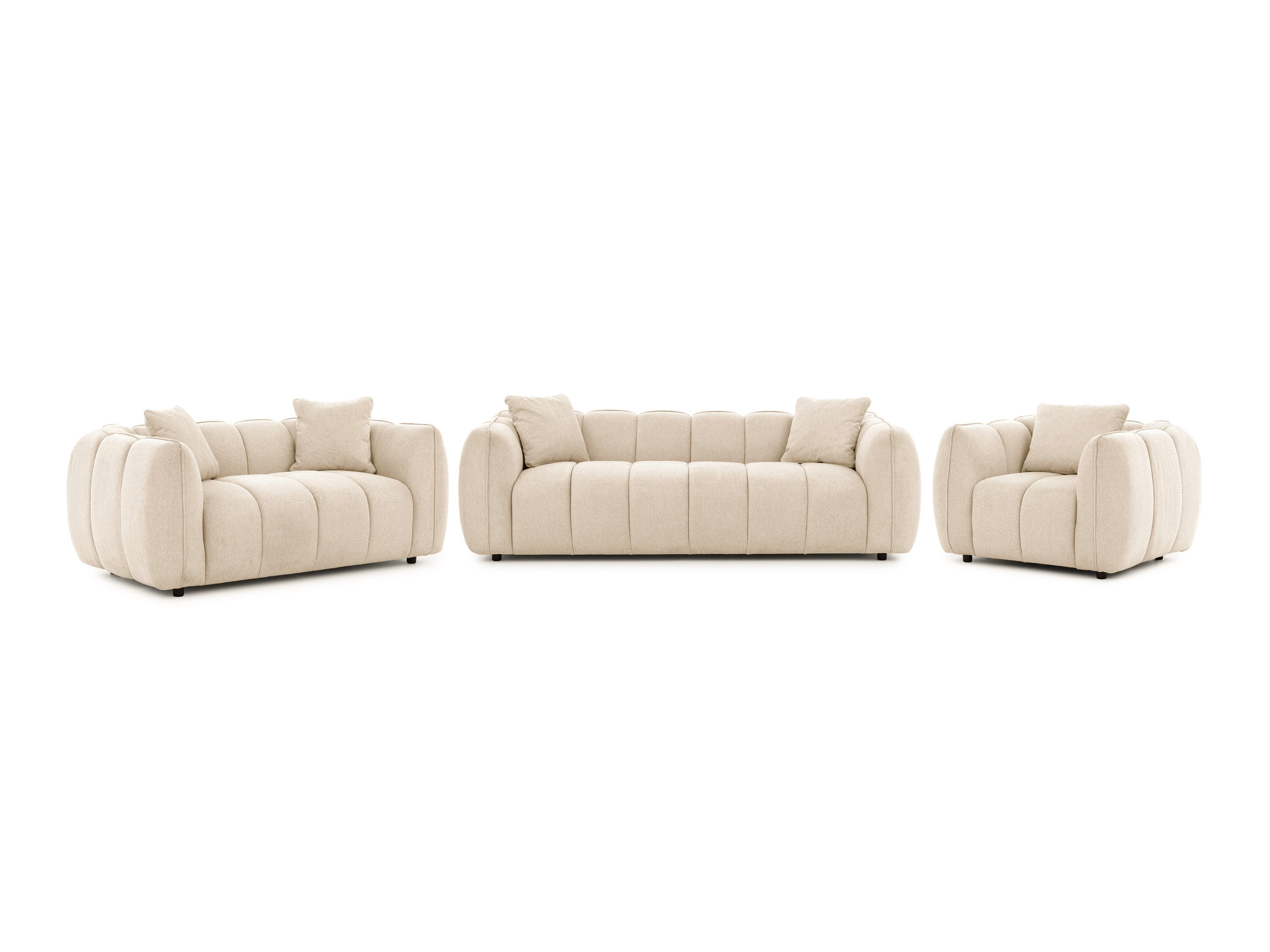 Set mobilier tapițat Rocklin 201 (Aragon 03)