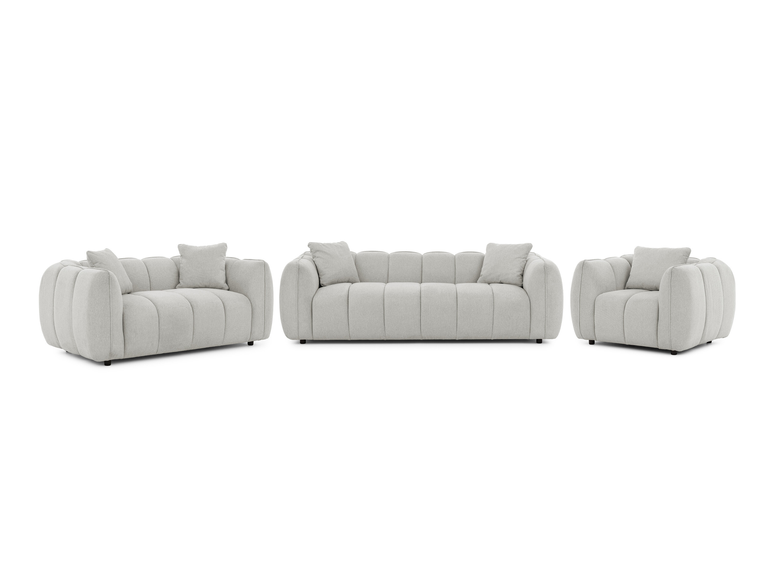 Set mobilier tapițat Rocklin 201 (Aragon 80)