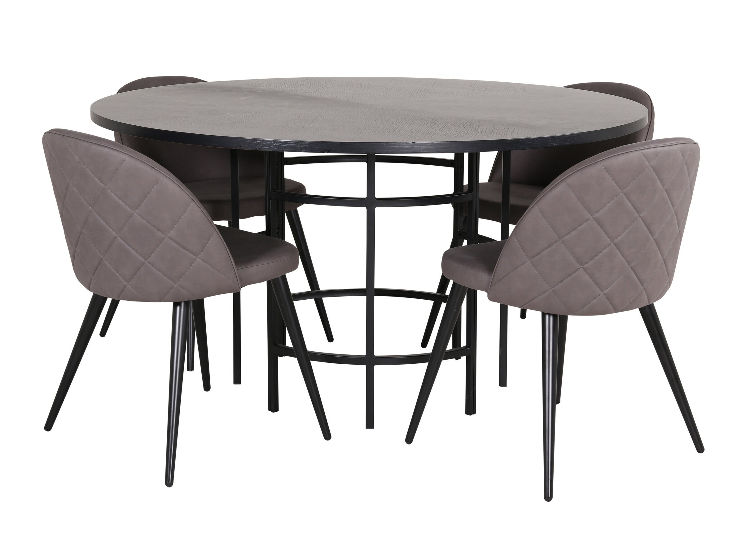 Set de mese Dallas 2386 (Negru + Gri)
