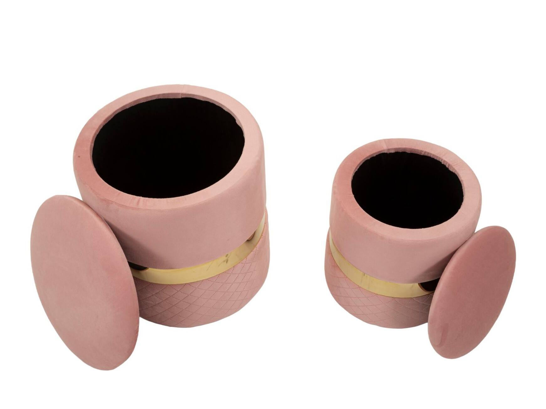Set de tabureți tapițați Farmington 236 (Roze)