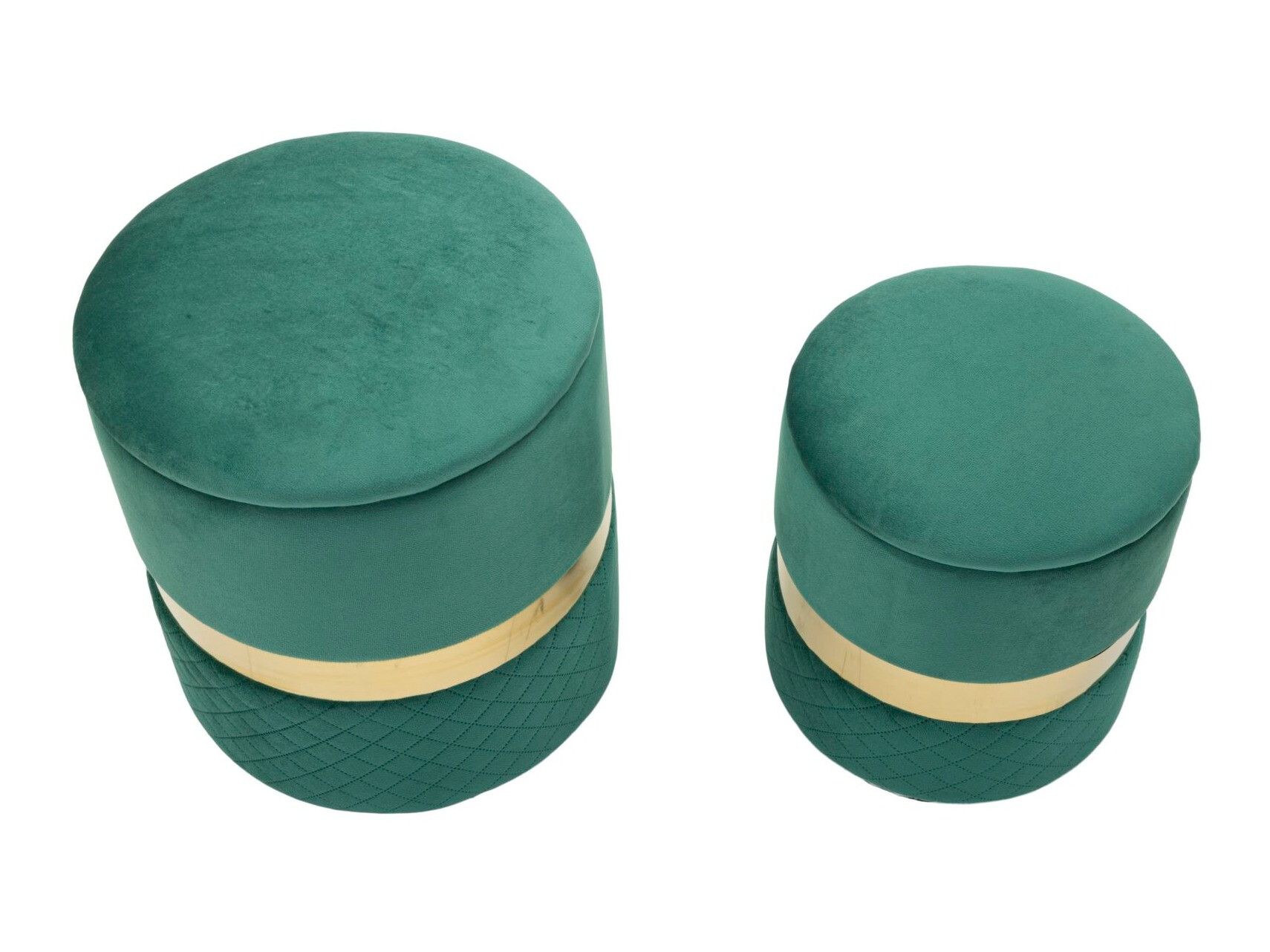 Set de tabureți tapițați Farmington 236 (Verde)